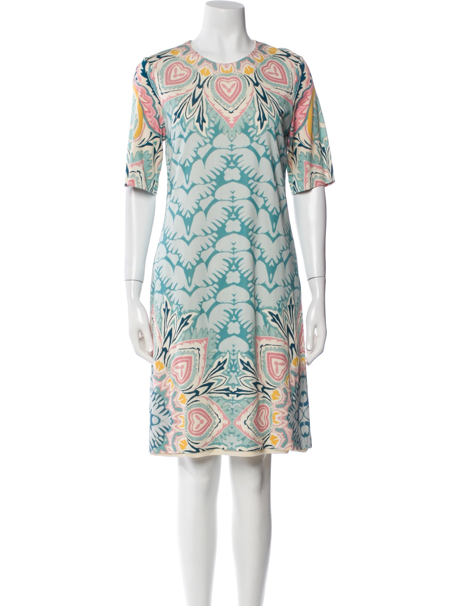 Etro Printed Knee-Length Dress