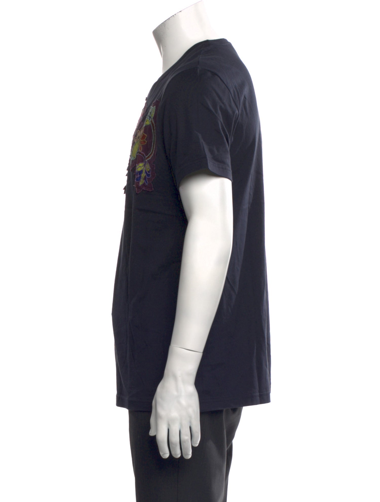 Etro Graphic Print Crew Neck T-Shirt
