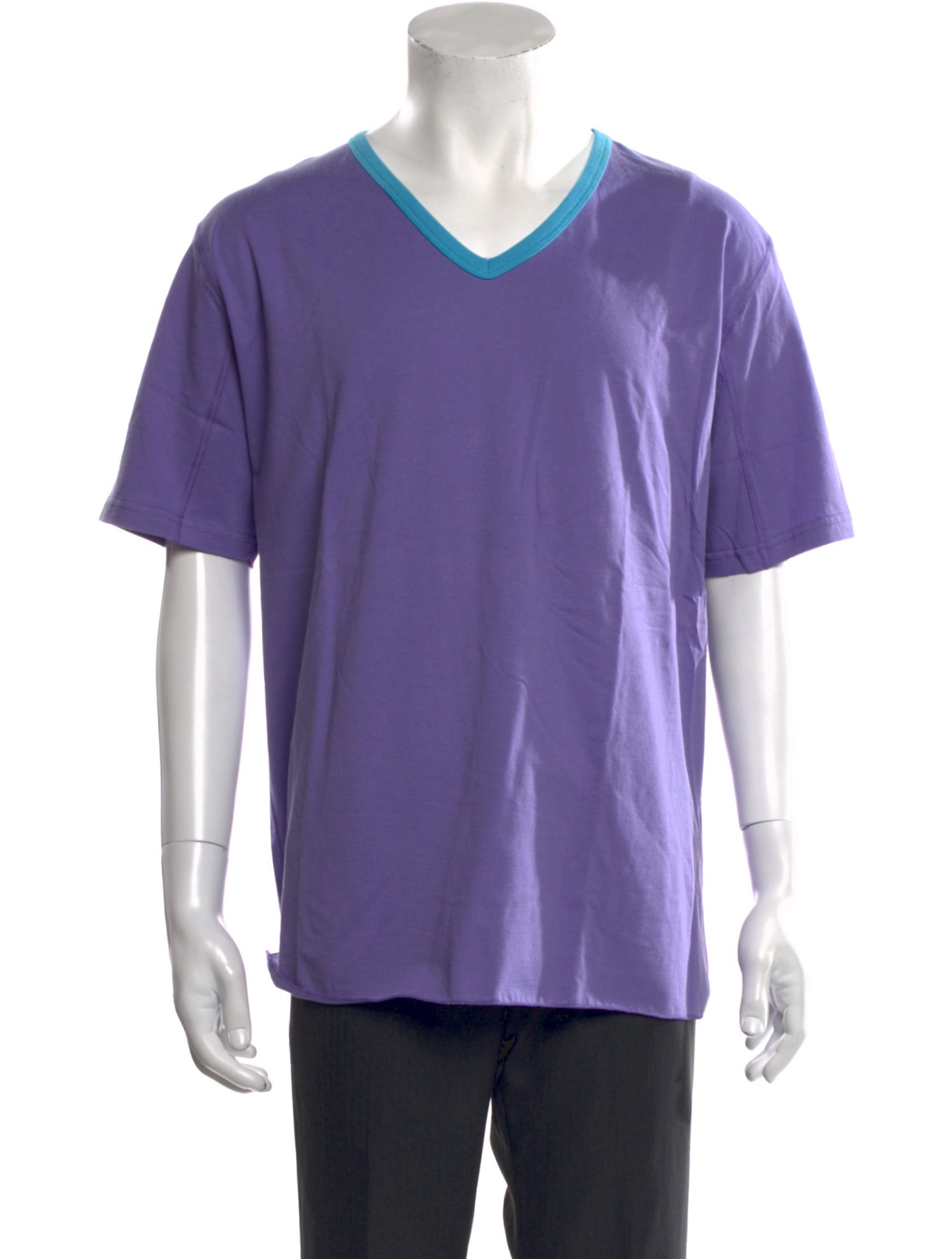 Etro V-Neck Short Sleeve T-Shirt