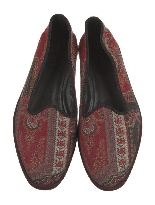 Etro Paisley Print Loafers