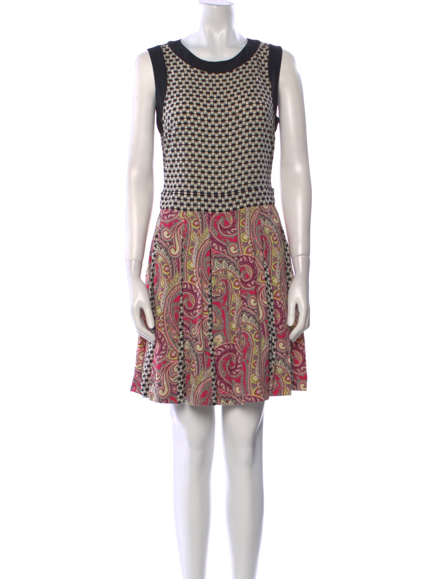 Etro Wool Mini Dress