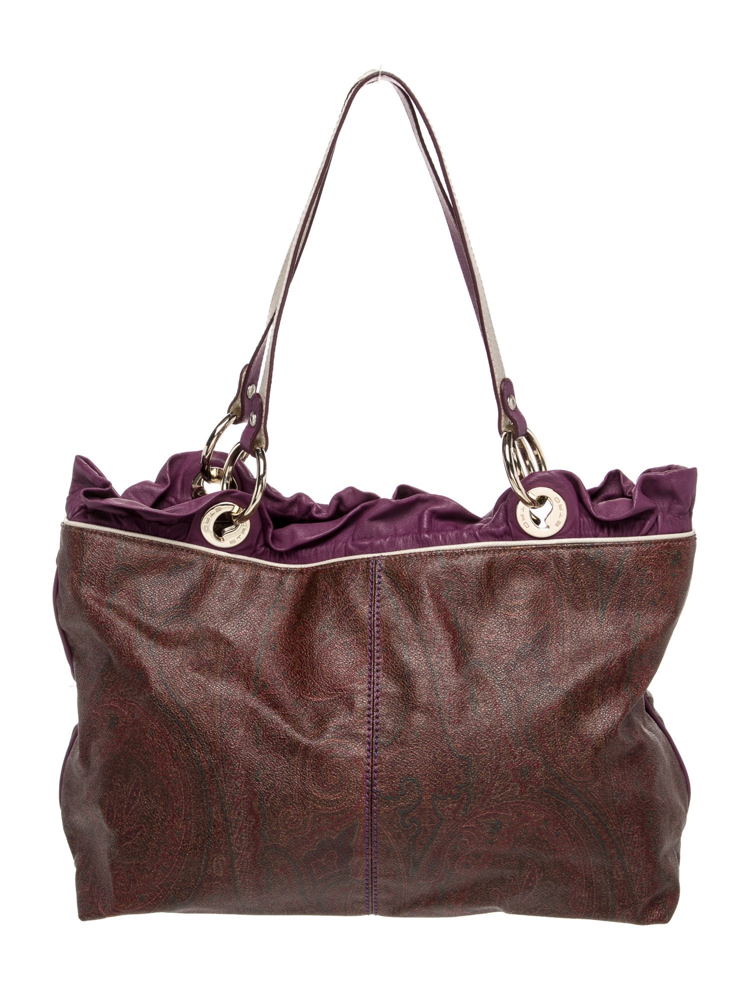 Etro Leather Shoulder Bag