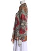 Etro Silk Printed Button-Up Top