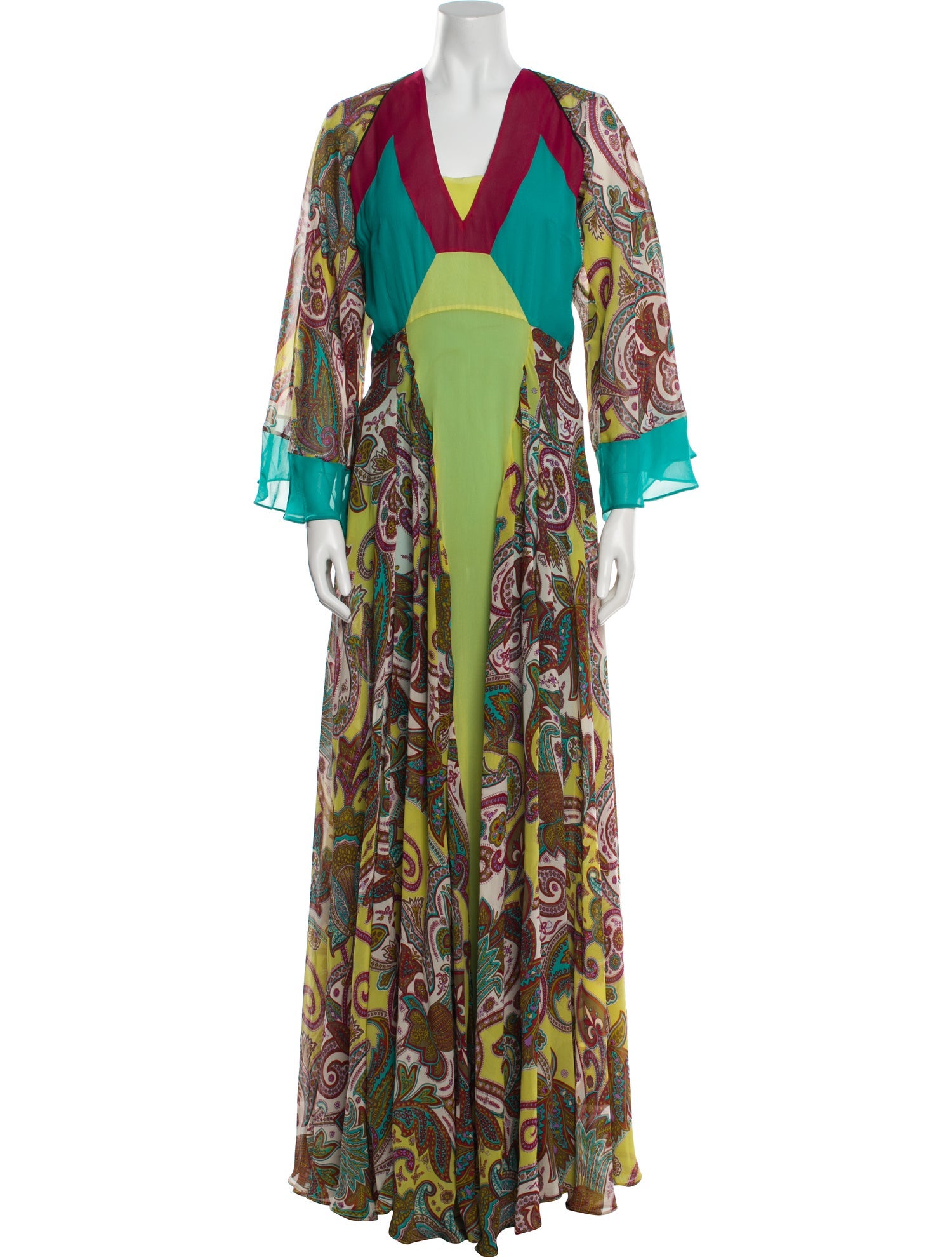 Etro Silk Long Dress