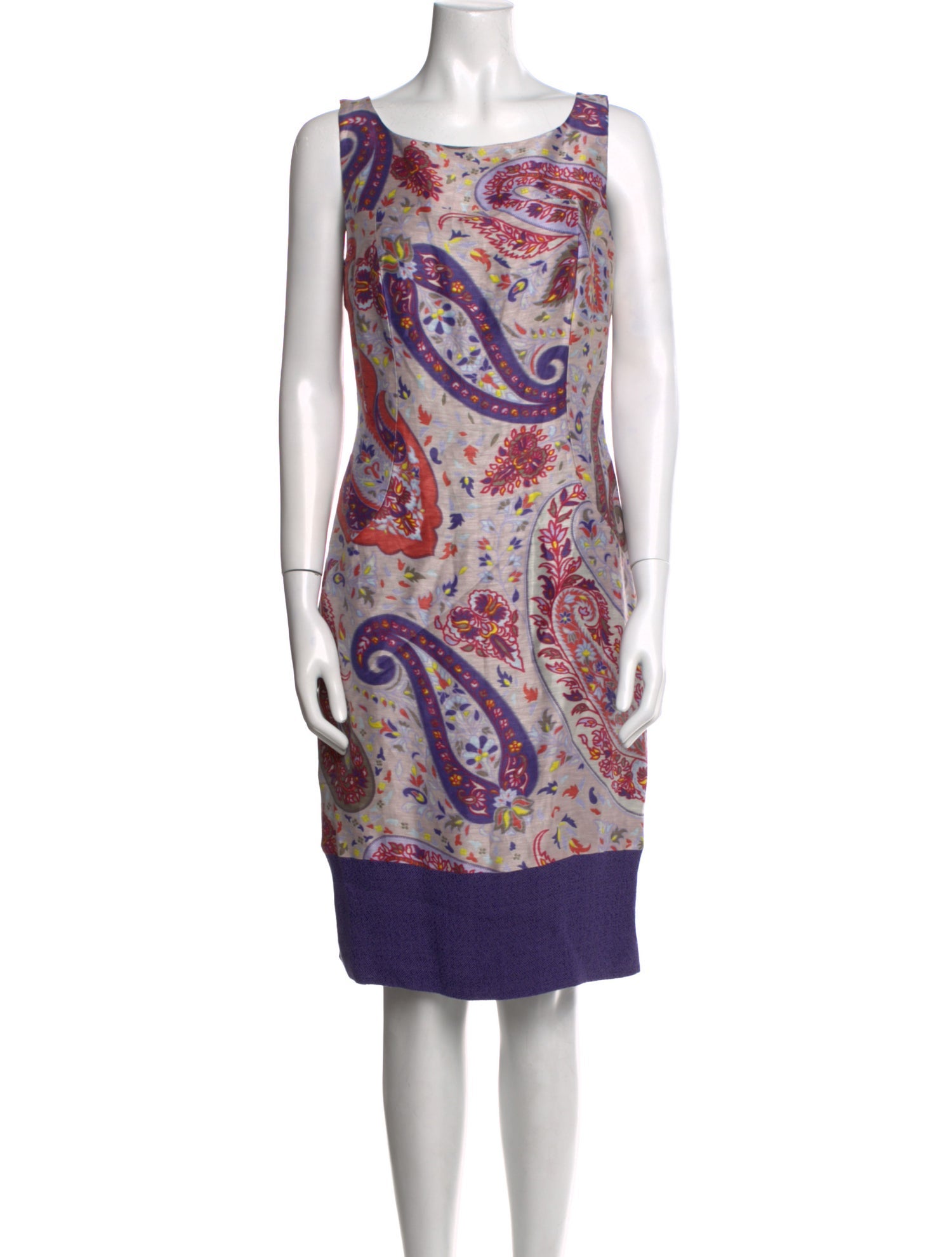 Etro Linen Knee-Length Dress