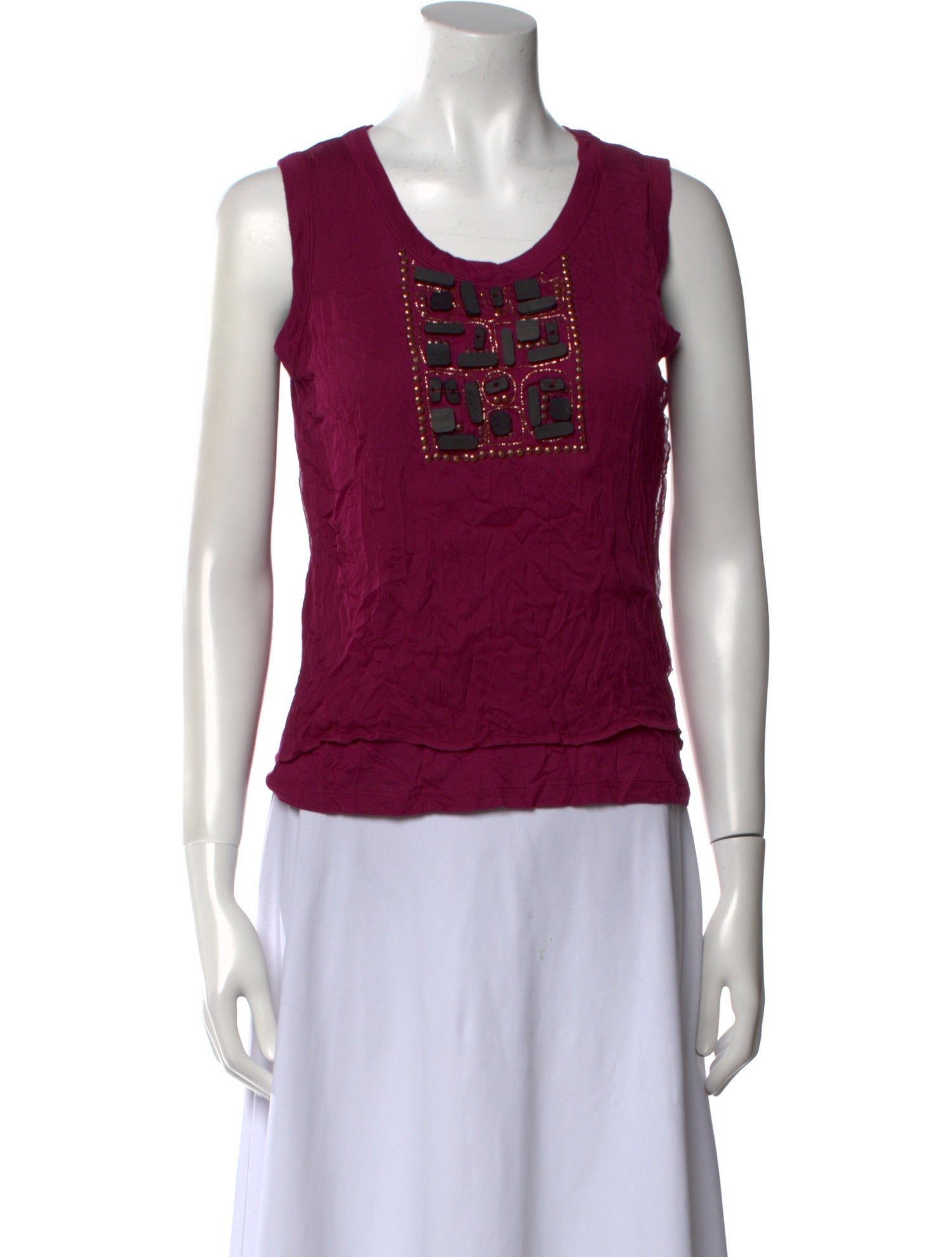 Etro Scoop Neck Sleeveless Top w/ Tags