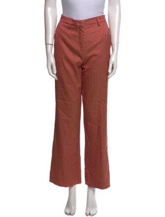 Etro Printed Wide Leg Pants