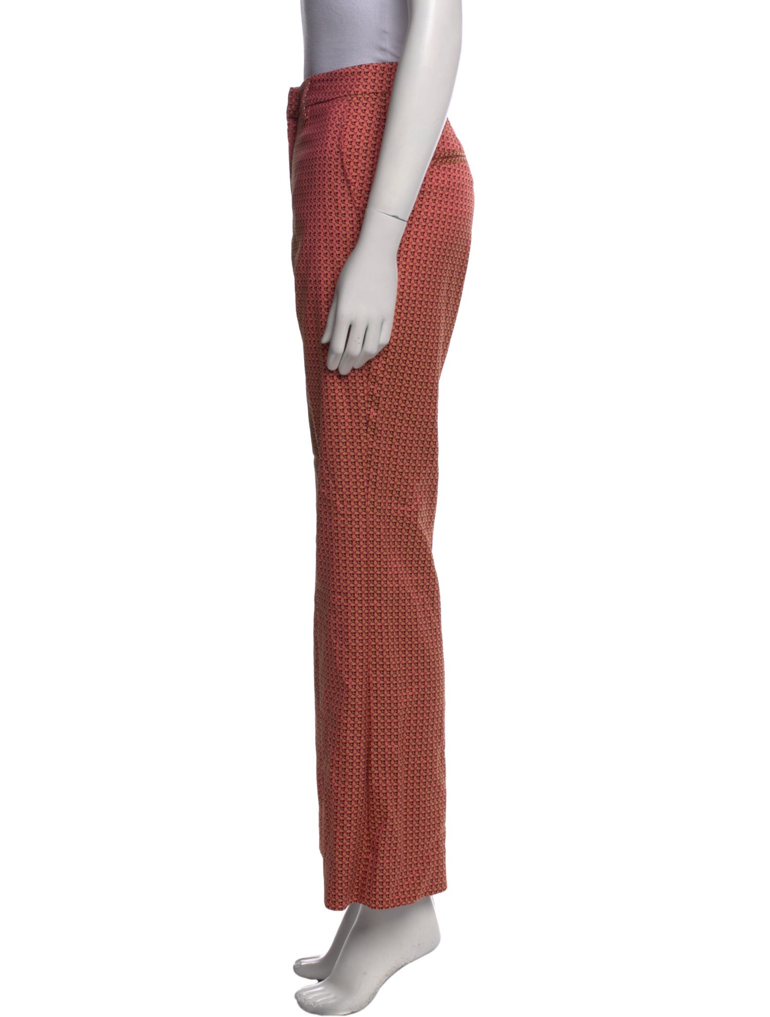 Etro Printed Wide Leg Pants