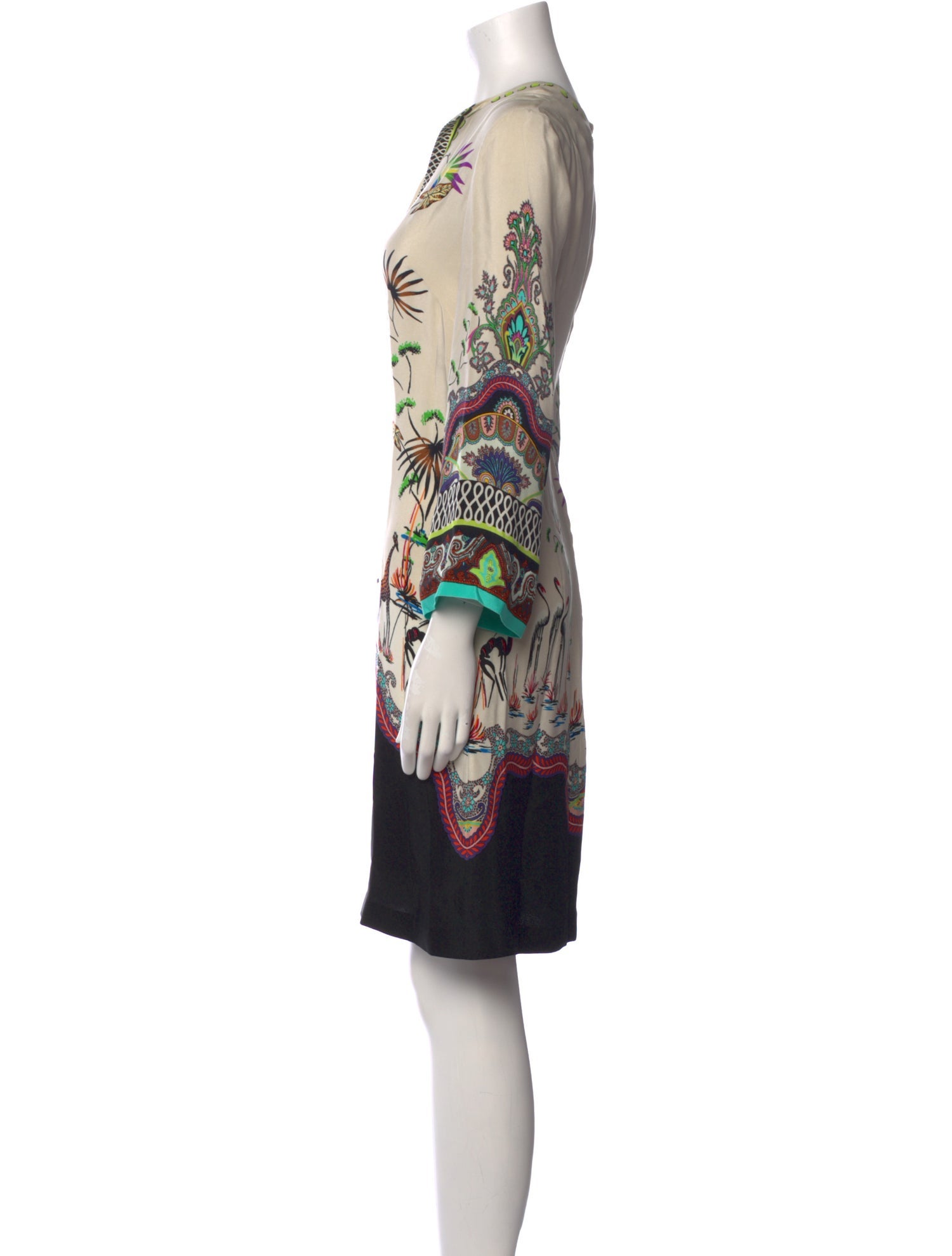 Etro Silk Knee-Length Dress