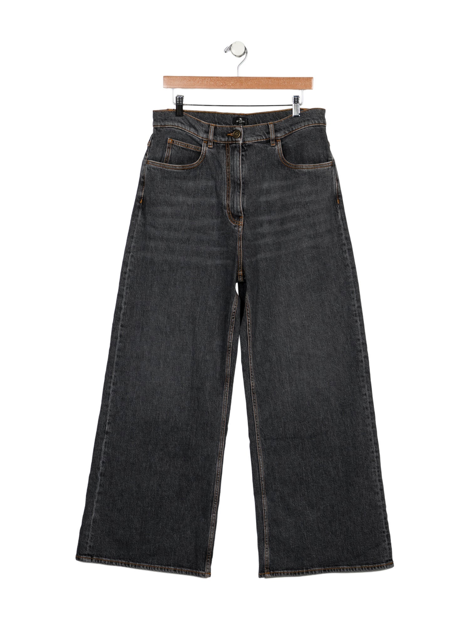 Etro High-Rise Wide Leg Jeans