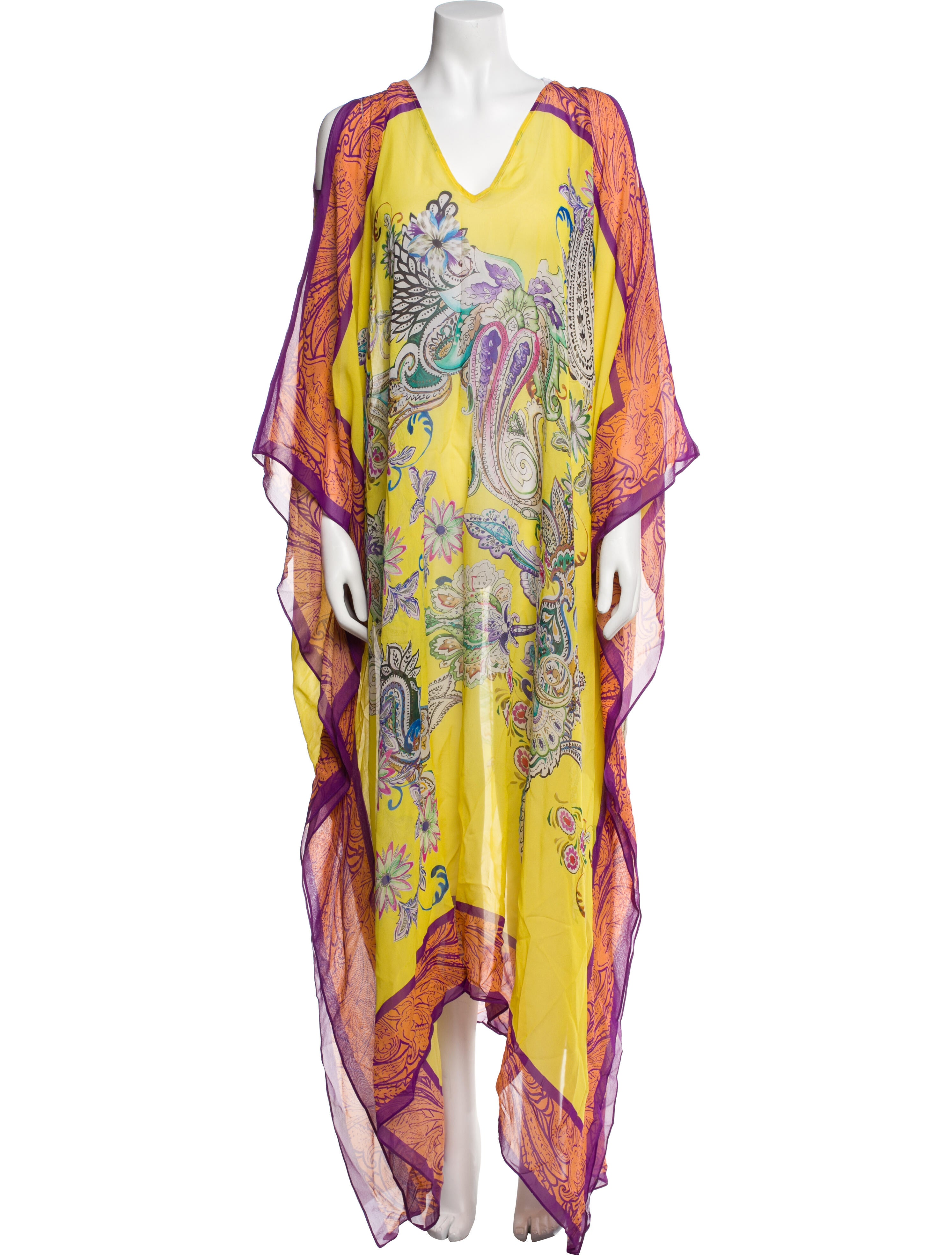 Etro Silk Printed Robe