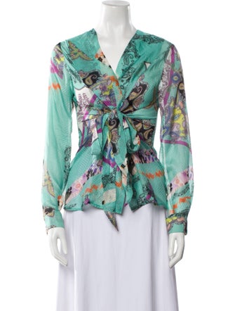 Etro Silk Printed Blouse