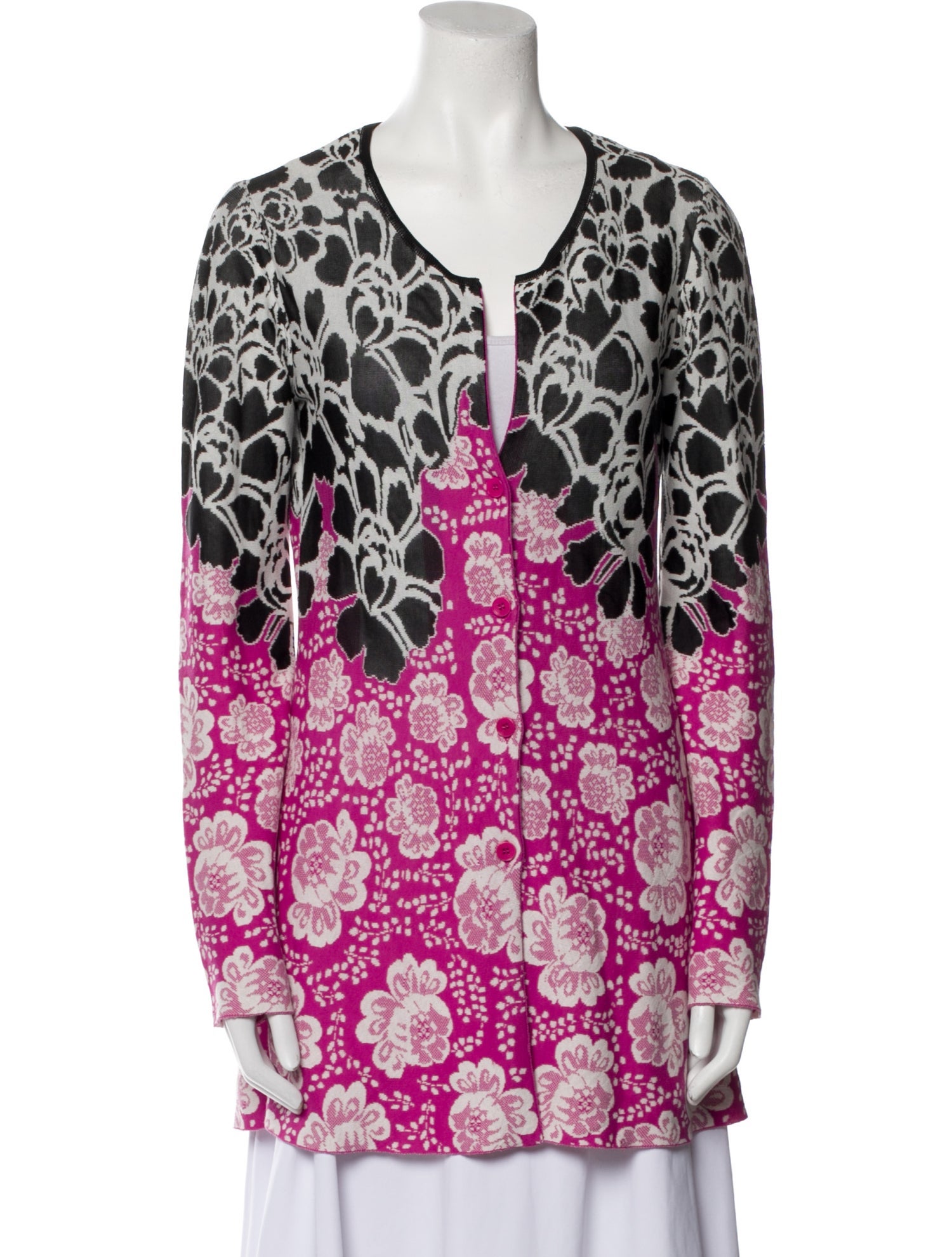 Etro Wool Printed Sweater