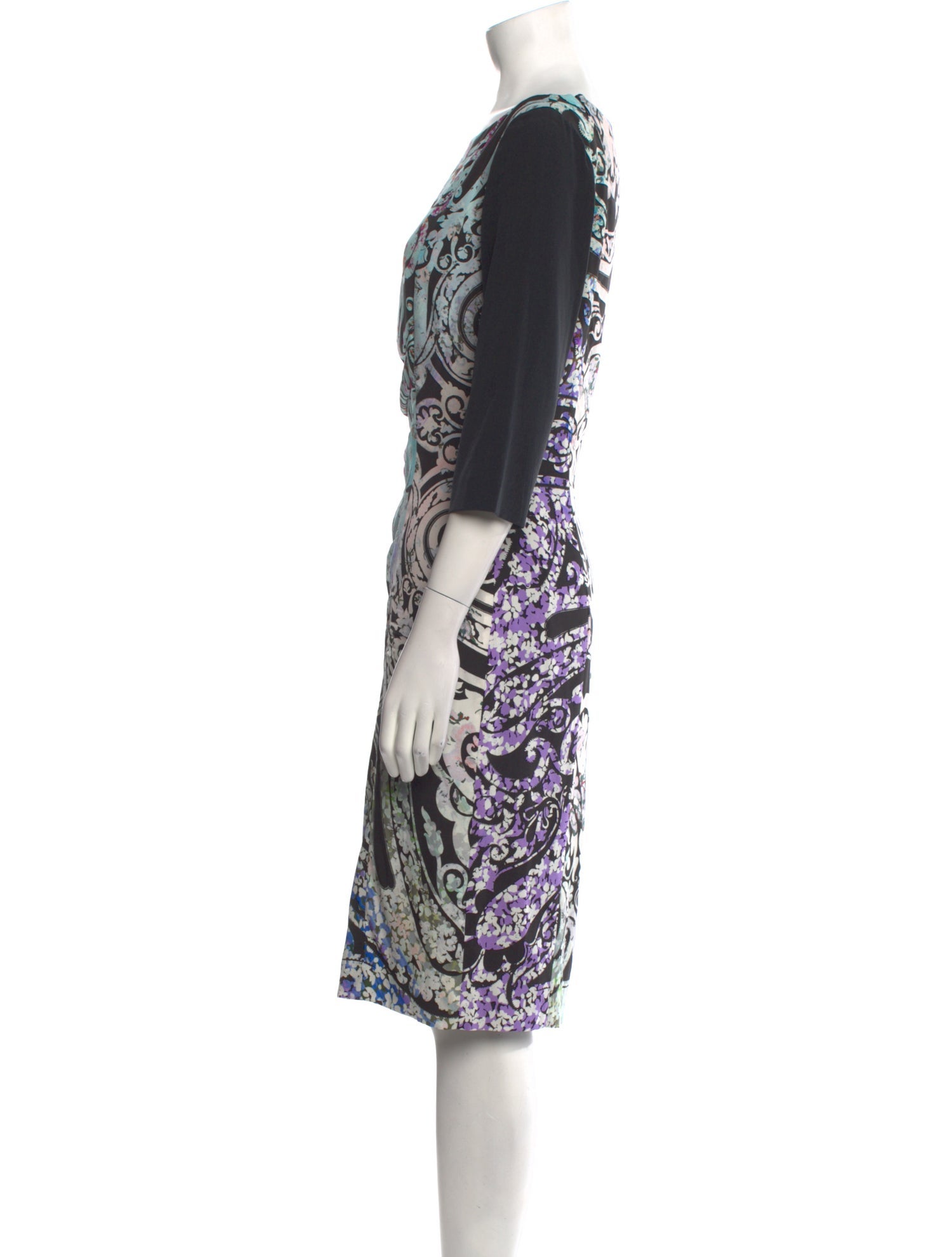 Etro Silk Knee-Length Dress