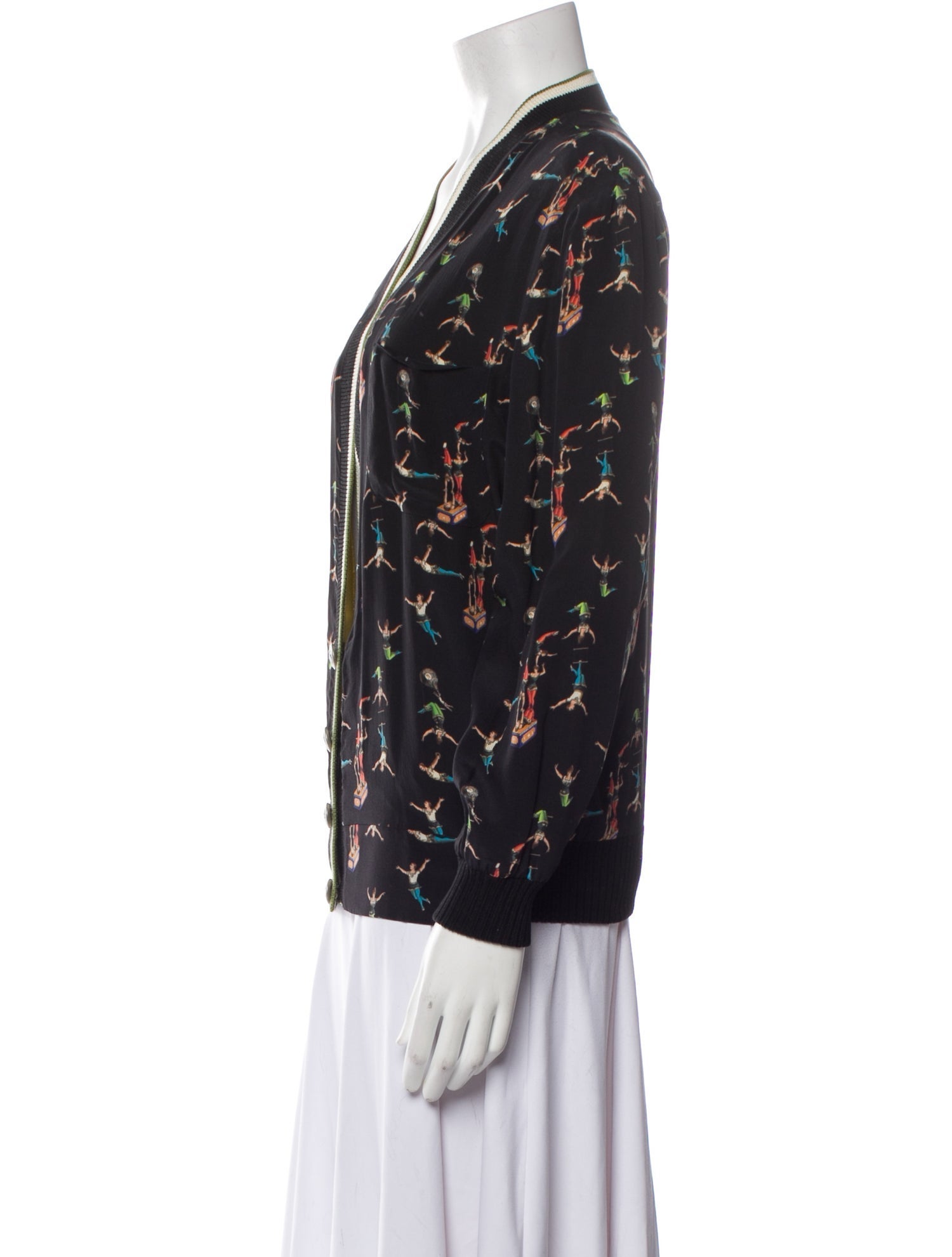 Etro Silk Printed Evening Jacket