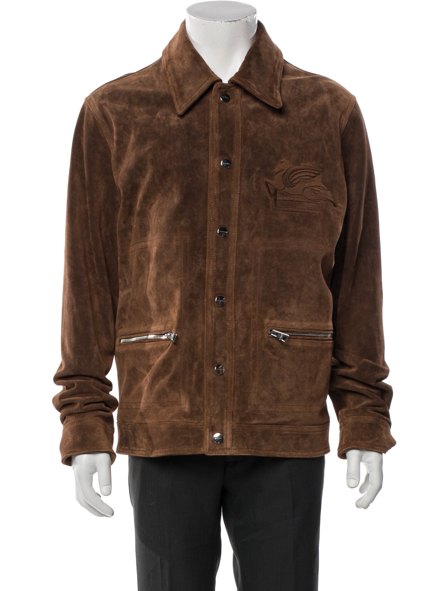 Etro Calfskin Utility Jacket