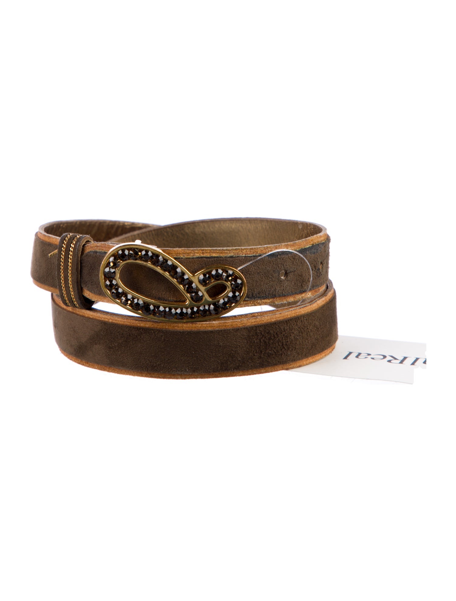 Etro Skinny Leather Belt