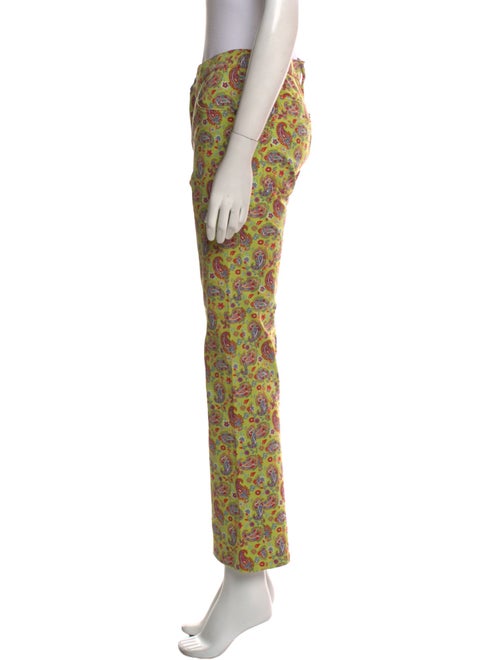 Etro Paisley Print Wide Leg Pants