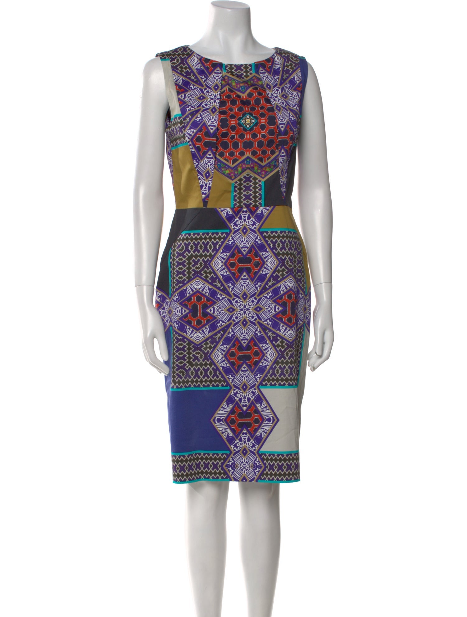 Etro Printed Knee-Length Dress