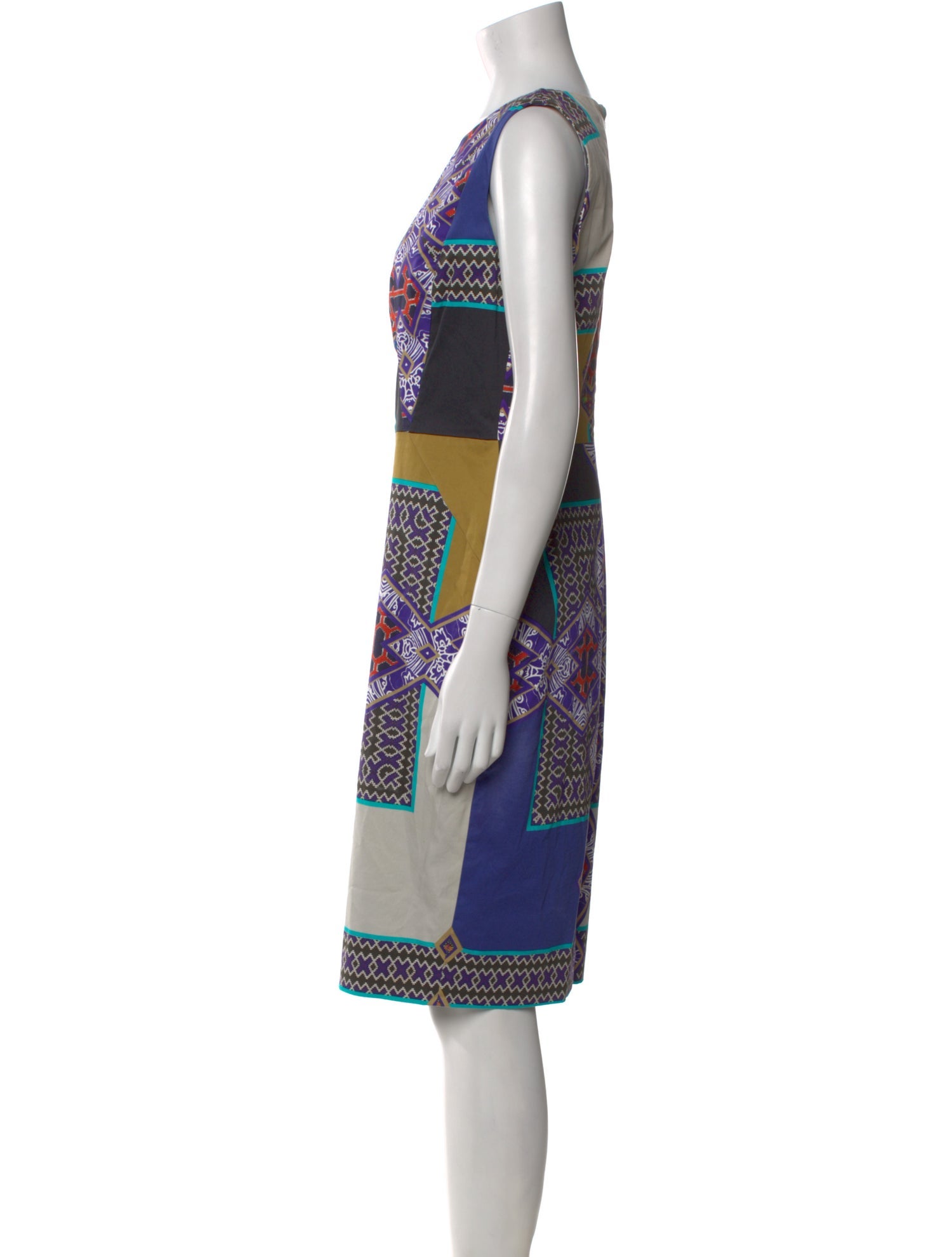 Etro Printed Knee-Length Dress
