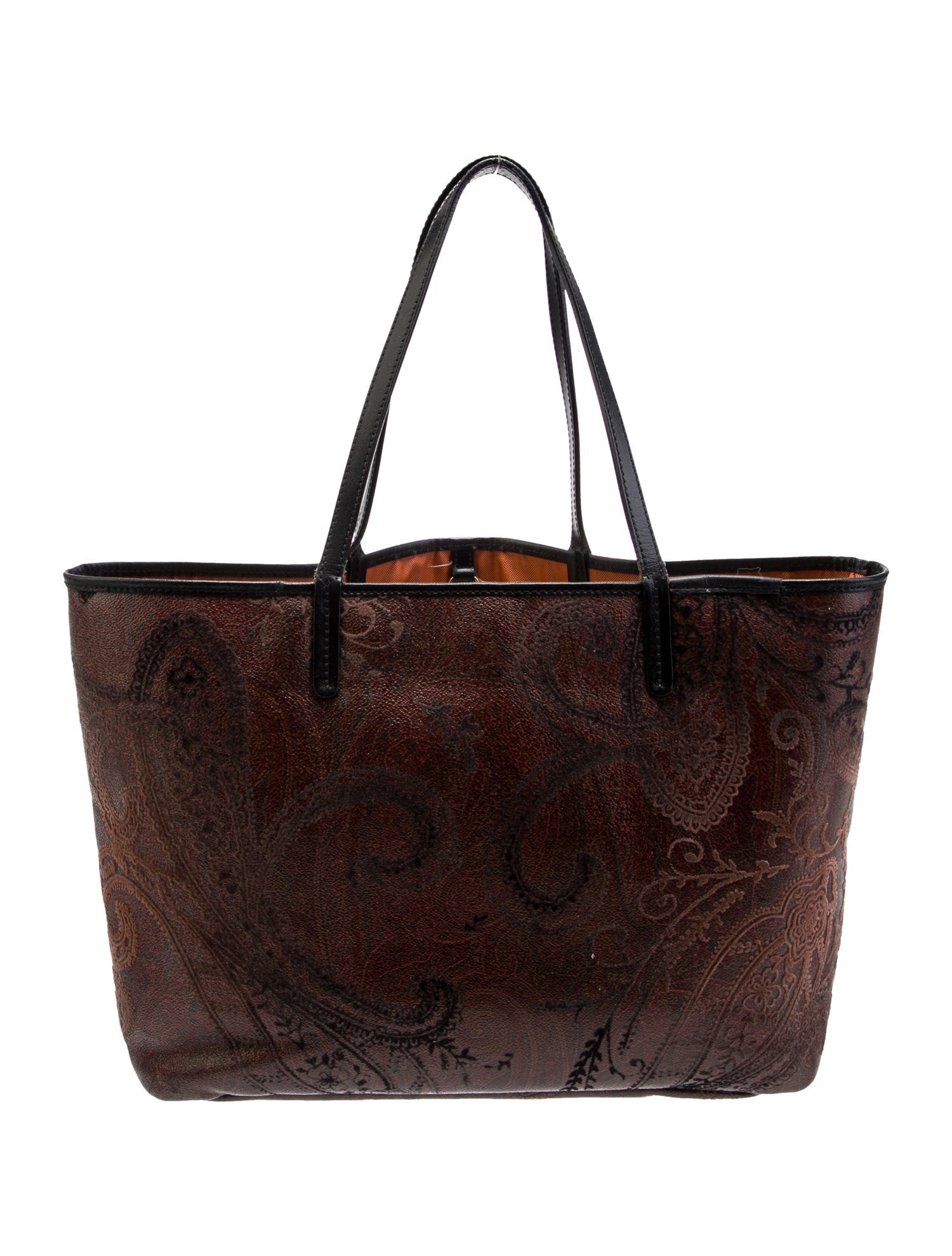 Etro Leather Paisley Bag