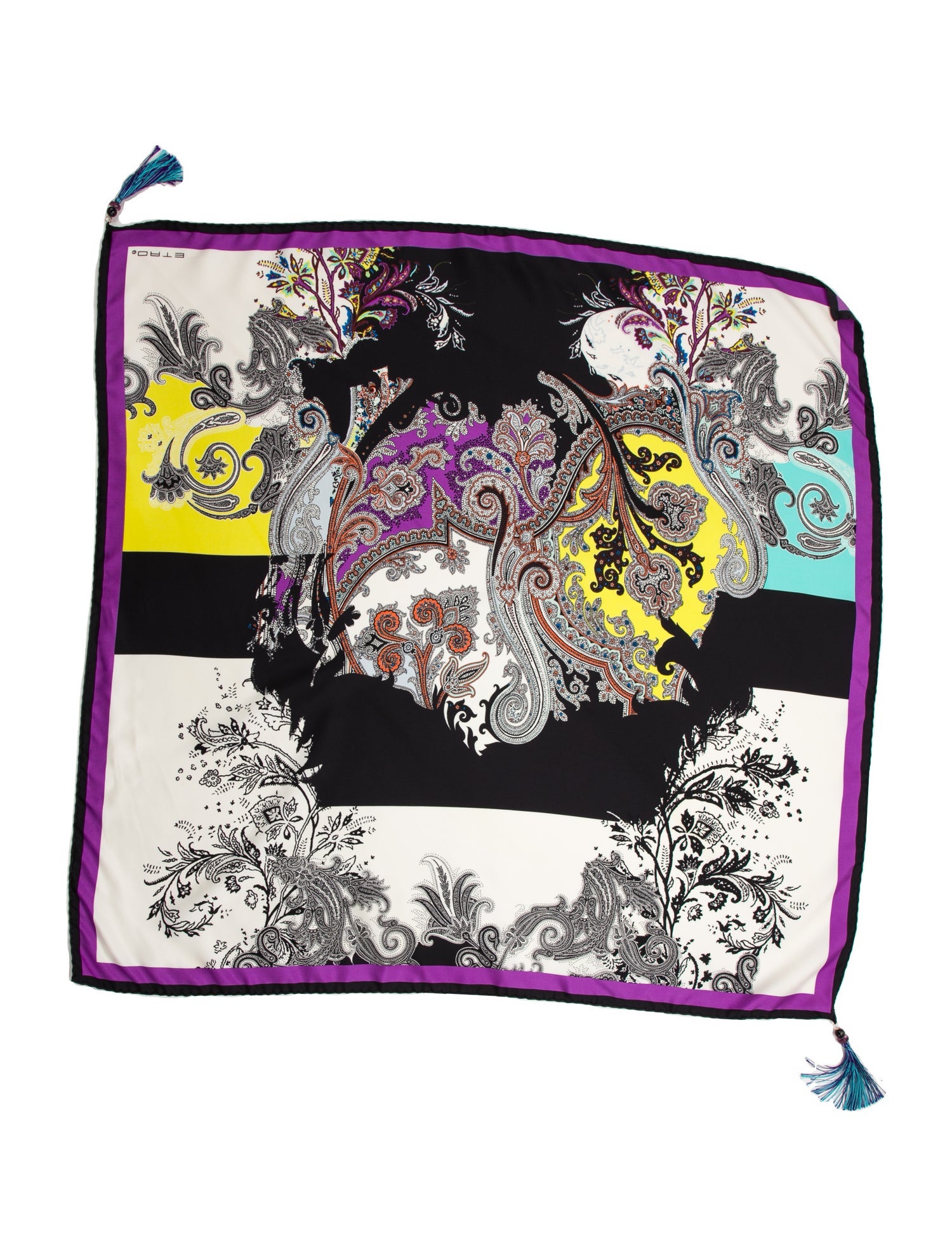 Etro Silk Printed Scarf