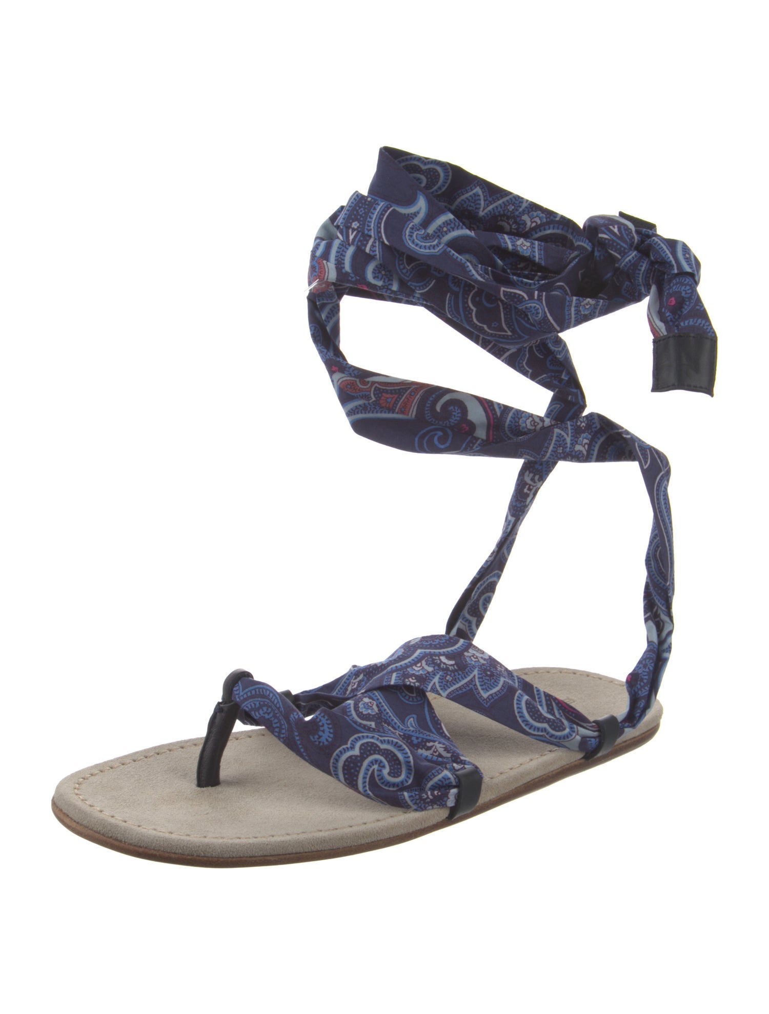 Etro Printed Gladiator Sandals w/ Tags