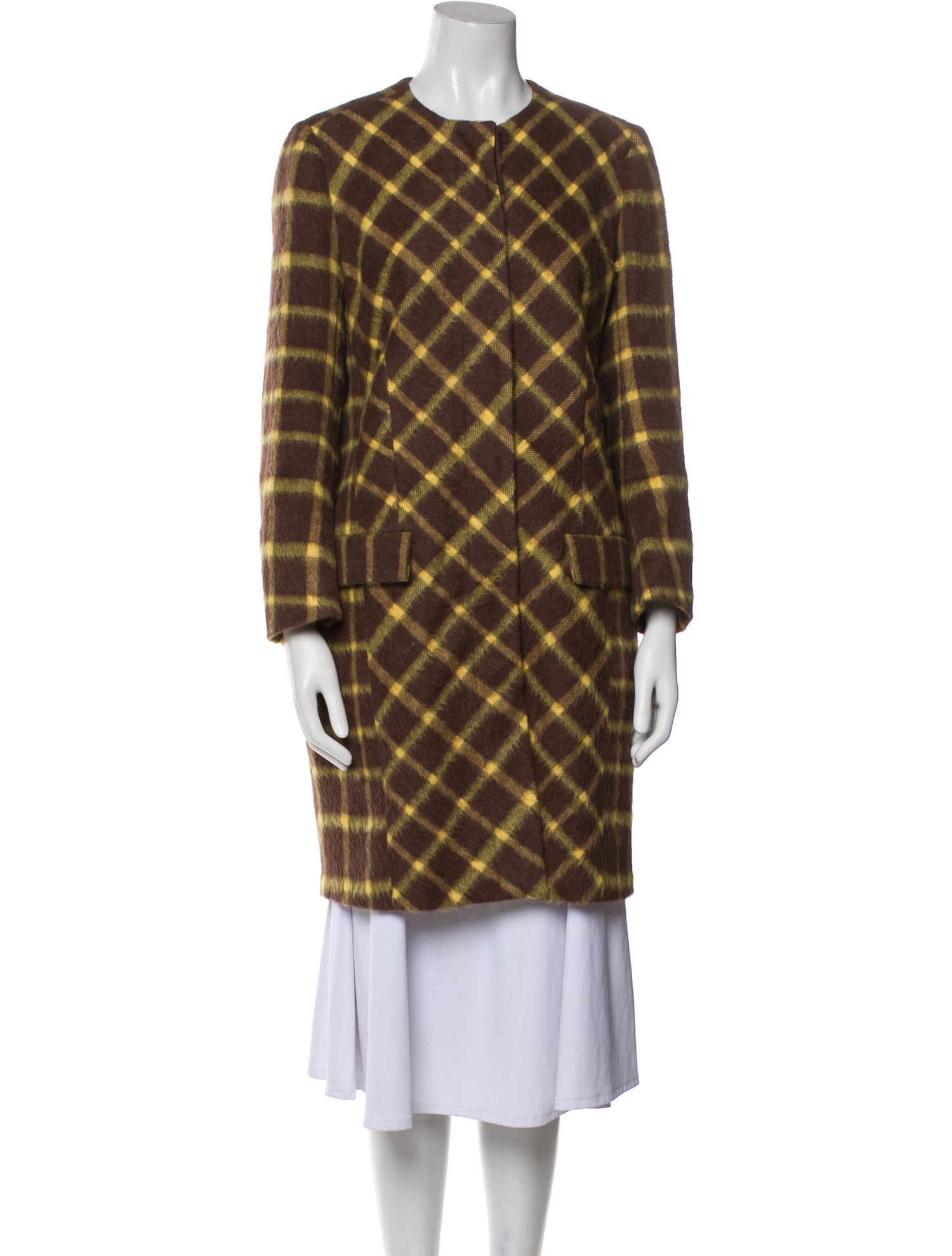 Etro Alpaca Printed Coat