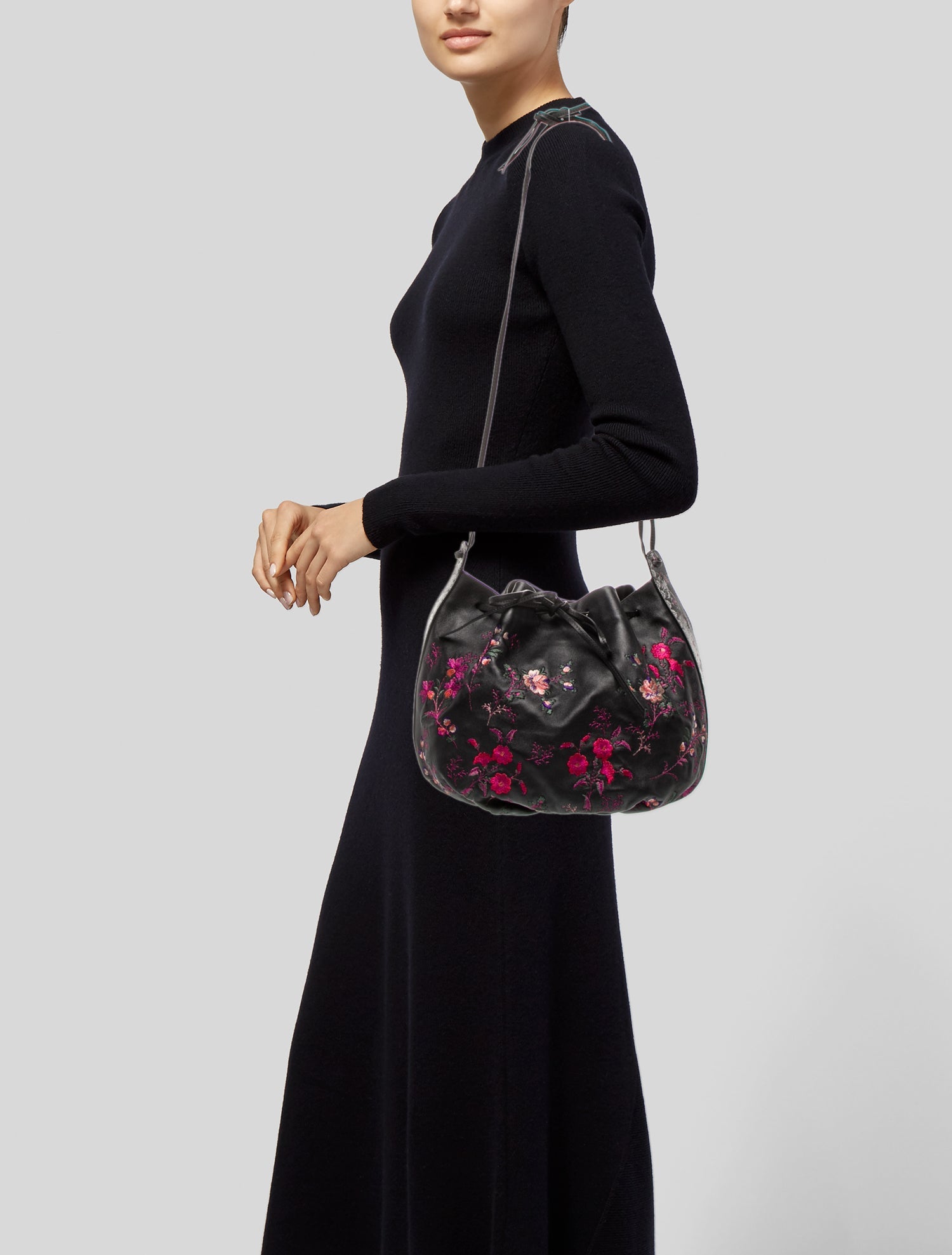 Etro Leather Crossbody Bag