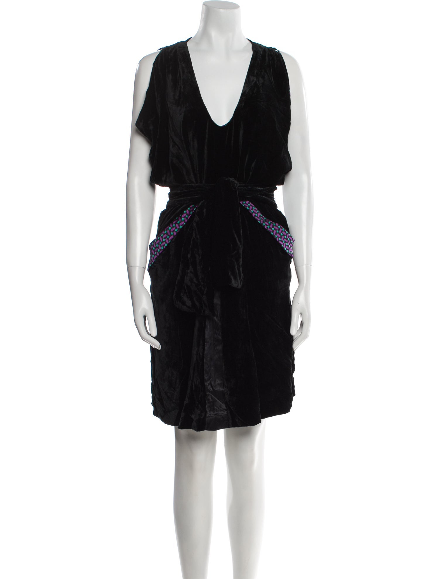 Etro Silk Knee-Length Dress w/ Tags