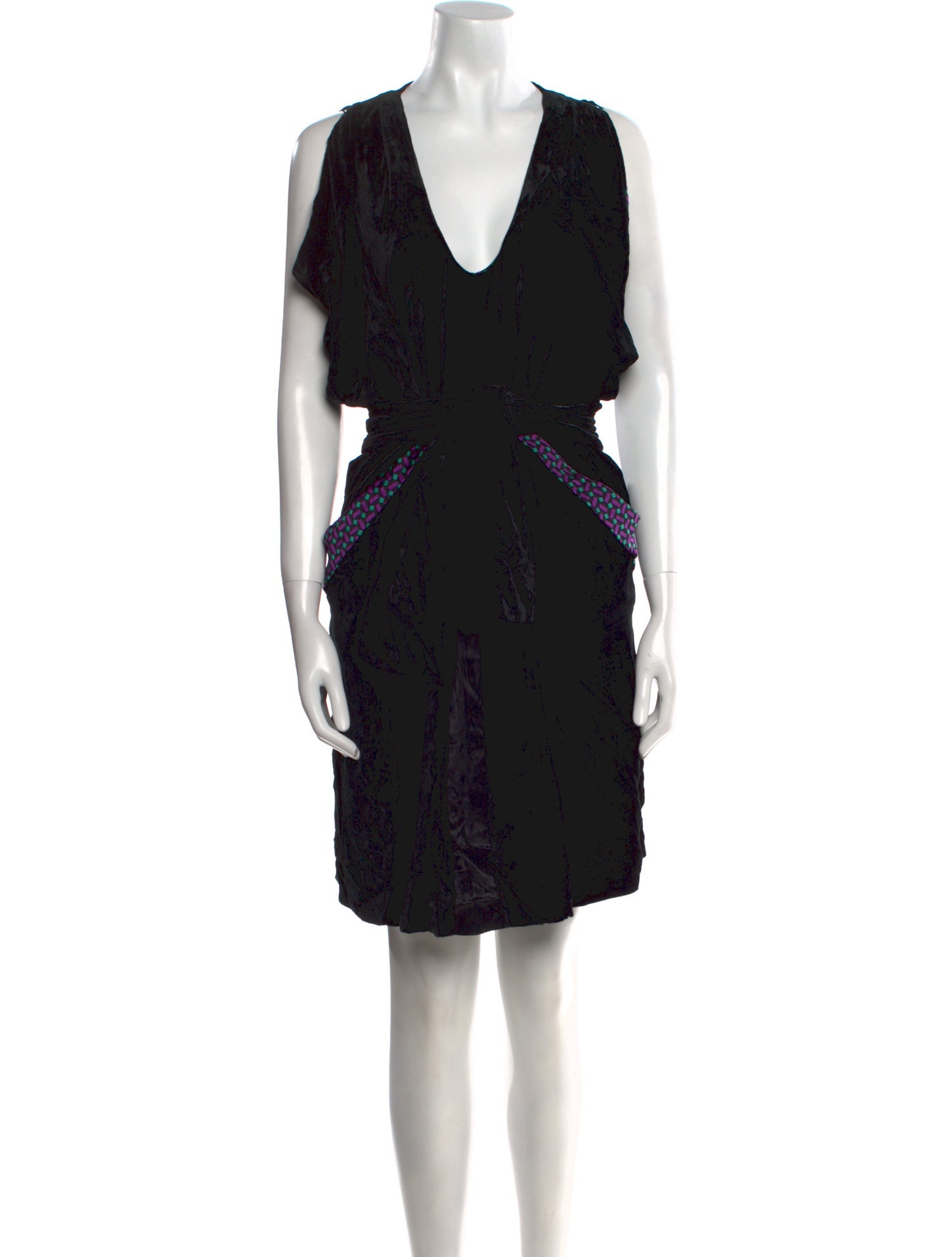 Etro Silk Knee-Length Dress w/ Tags