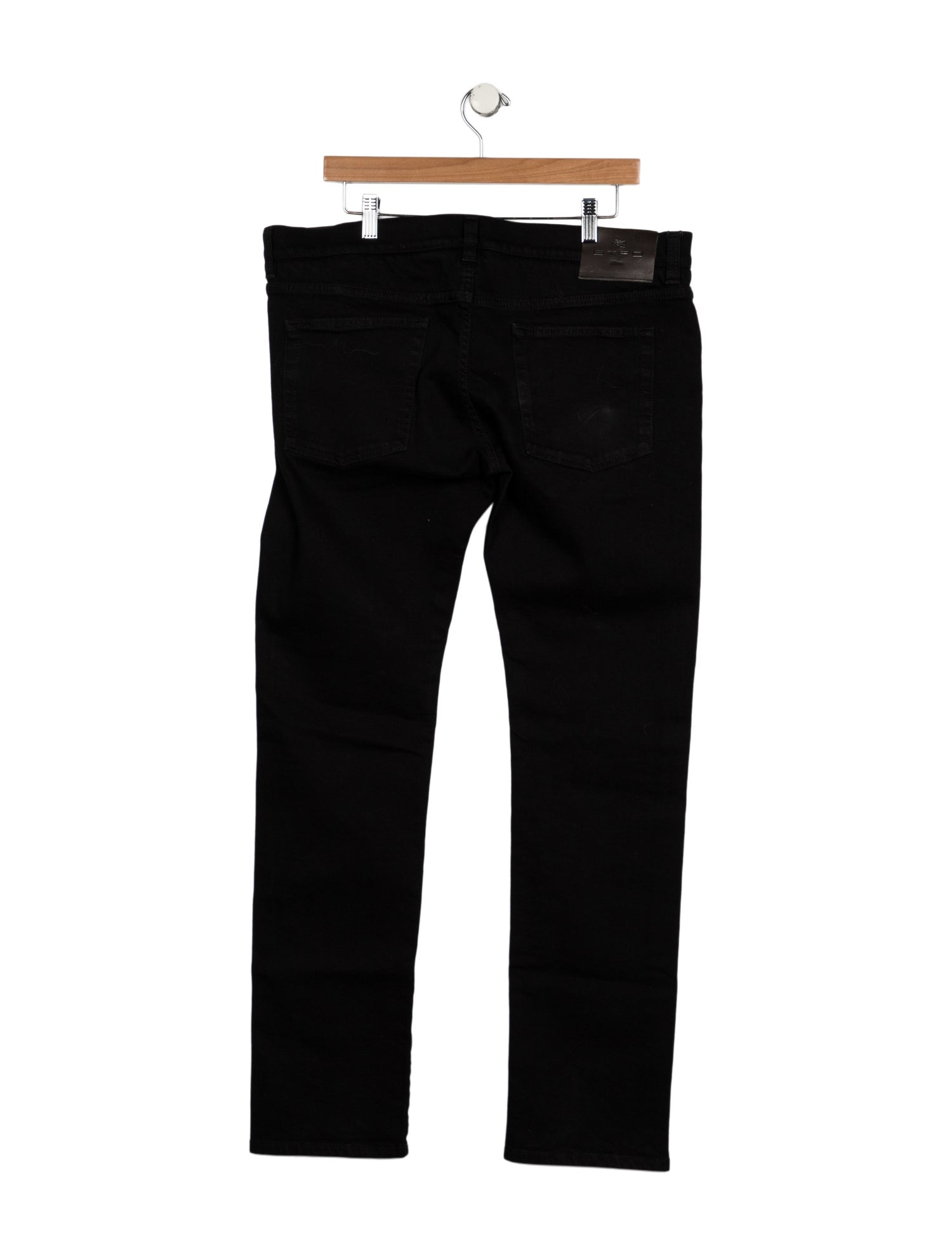 Etro High-Rise Straight Leg Jeans