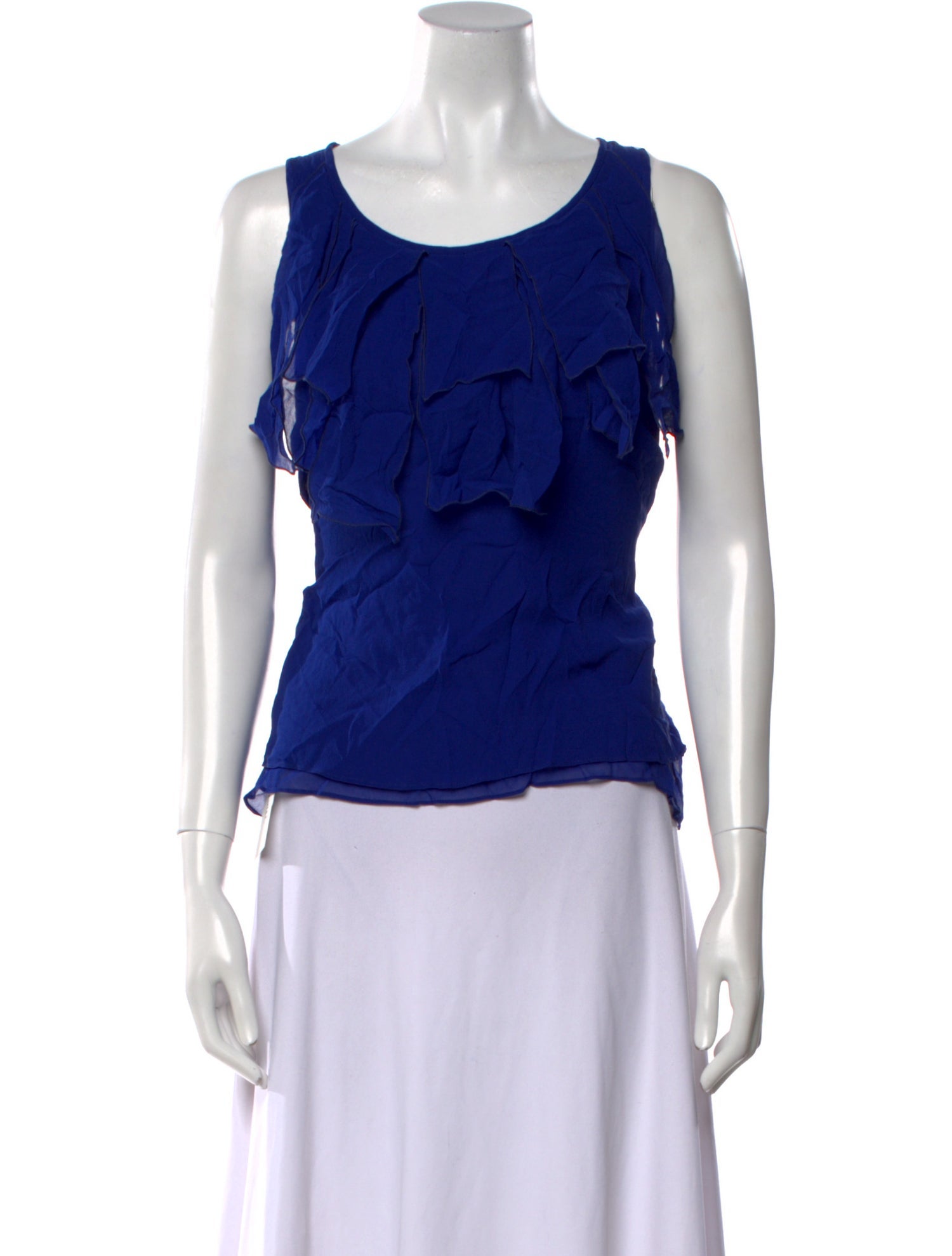 Etro Silk Scoop Neck Top w/ Tags