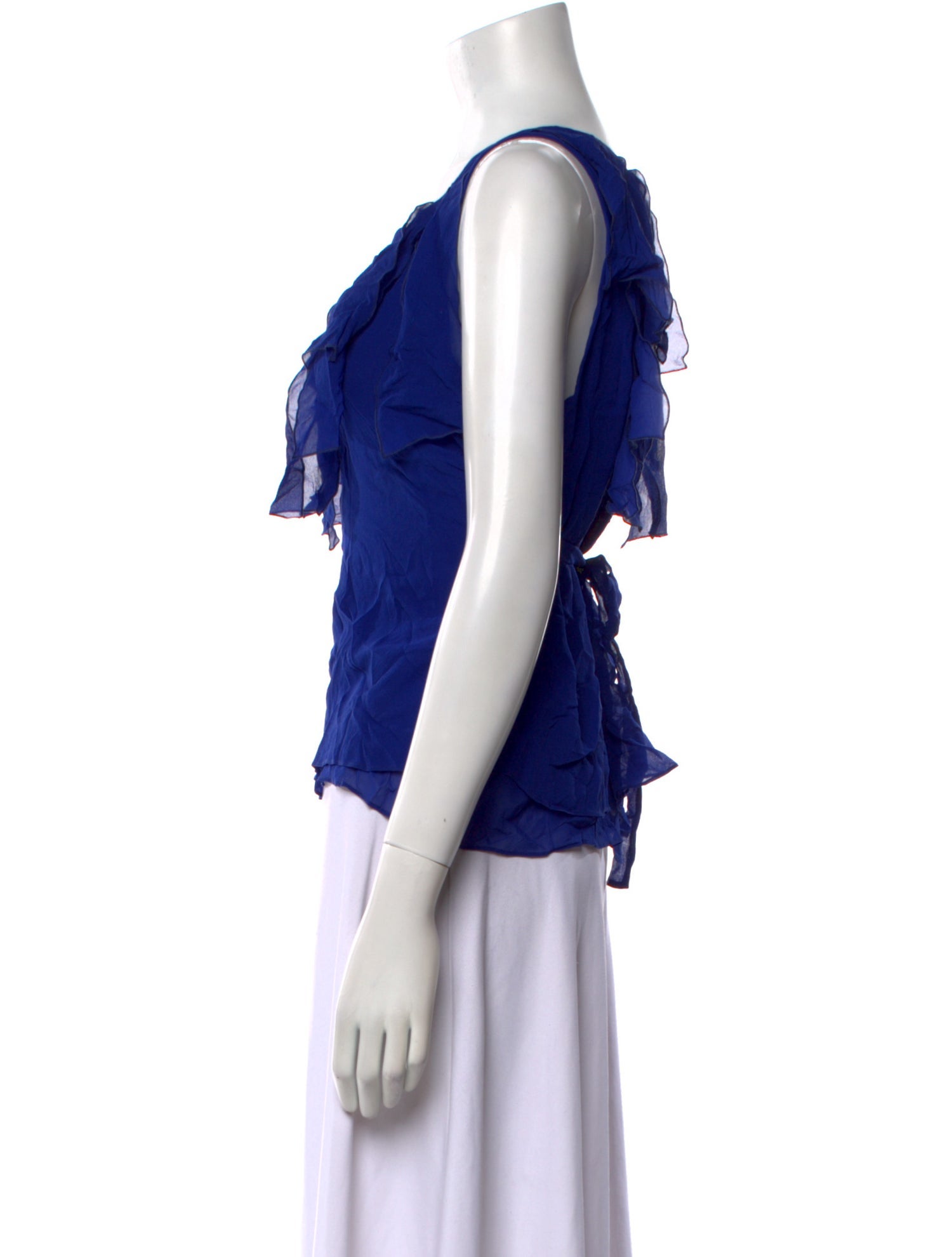 Etro Silk Scoop Neck Top w/ Tags