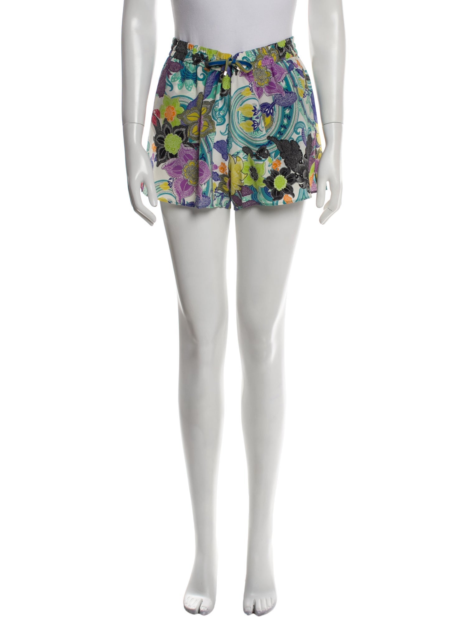 Etro Silk Mini Shorts