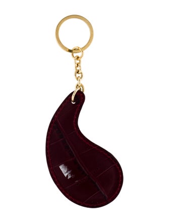 Etro leather keychain