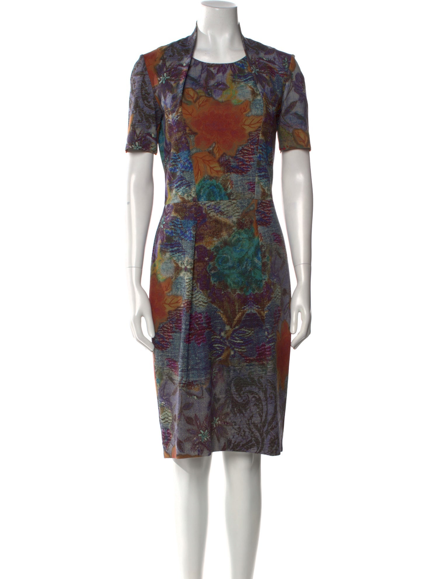 Etro Printed Midi Length Dress