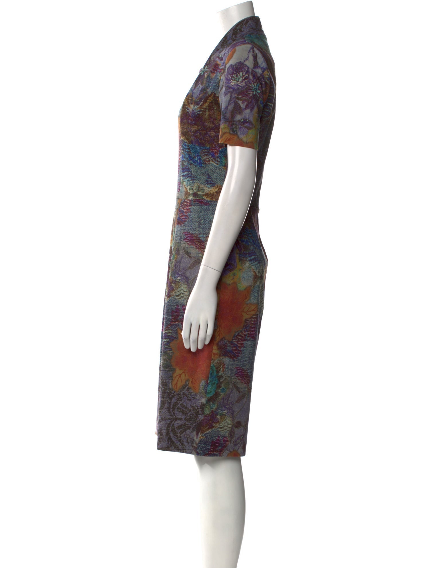 Etro Printed Midi Length Dress