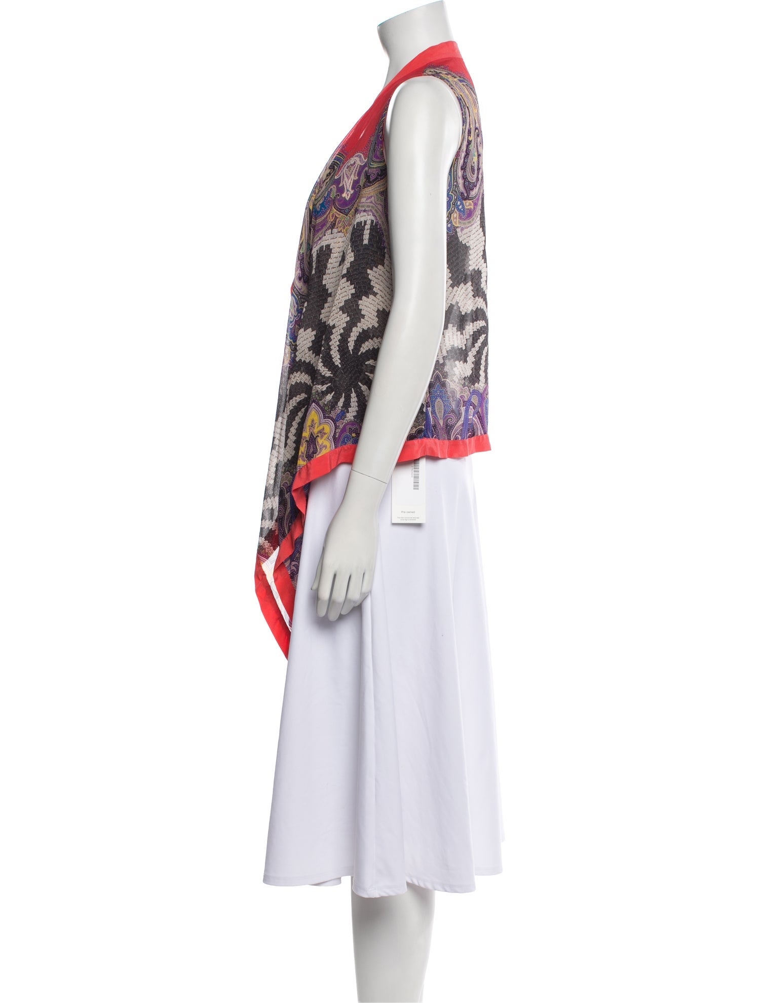 Etro Silk Paisley Print Tunic
