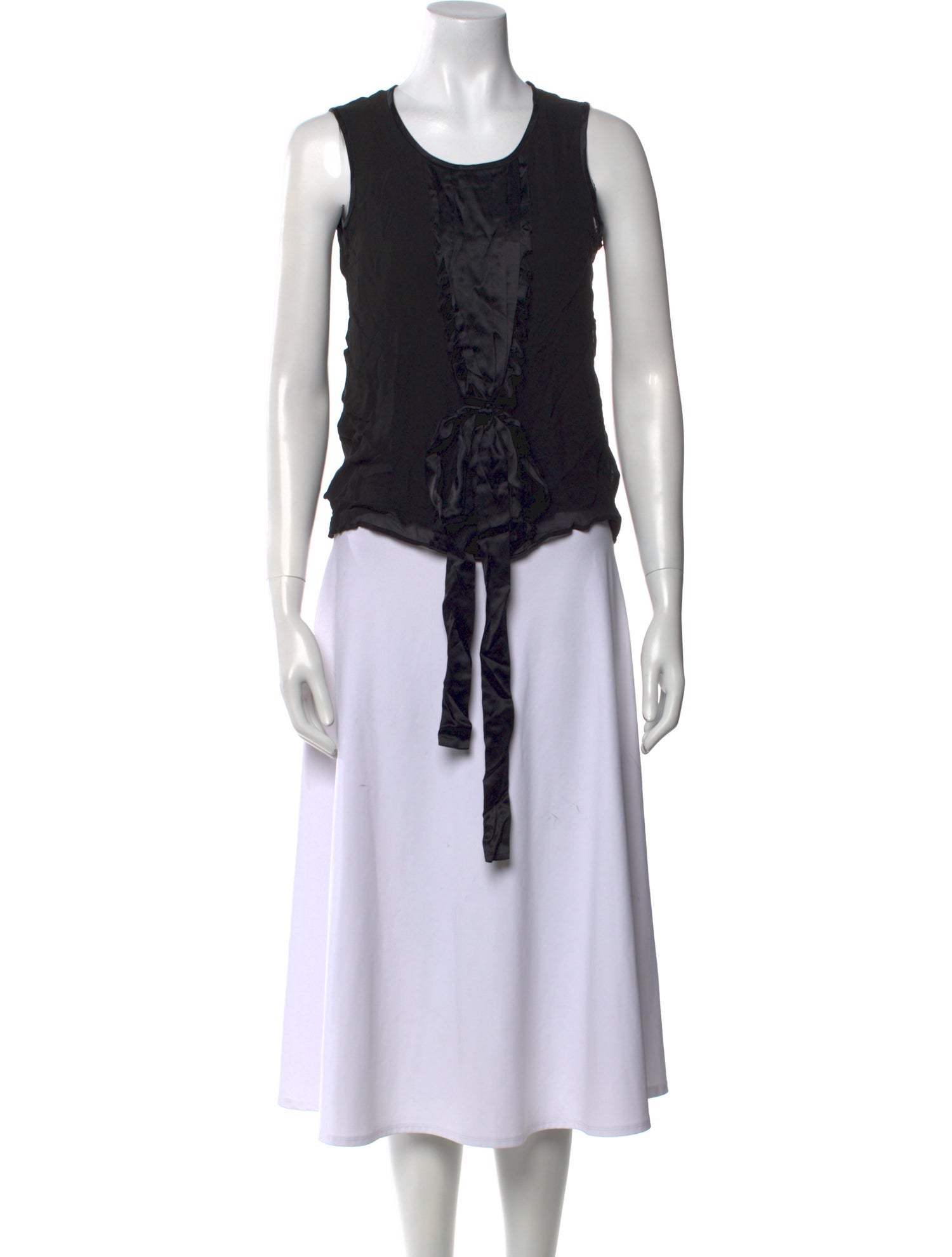 Etro Silk Scoop Neck Top