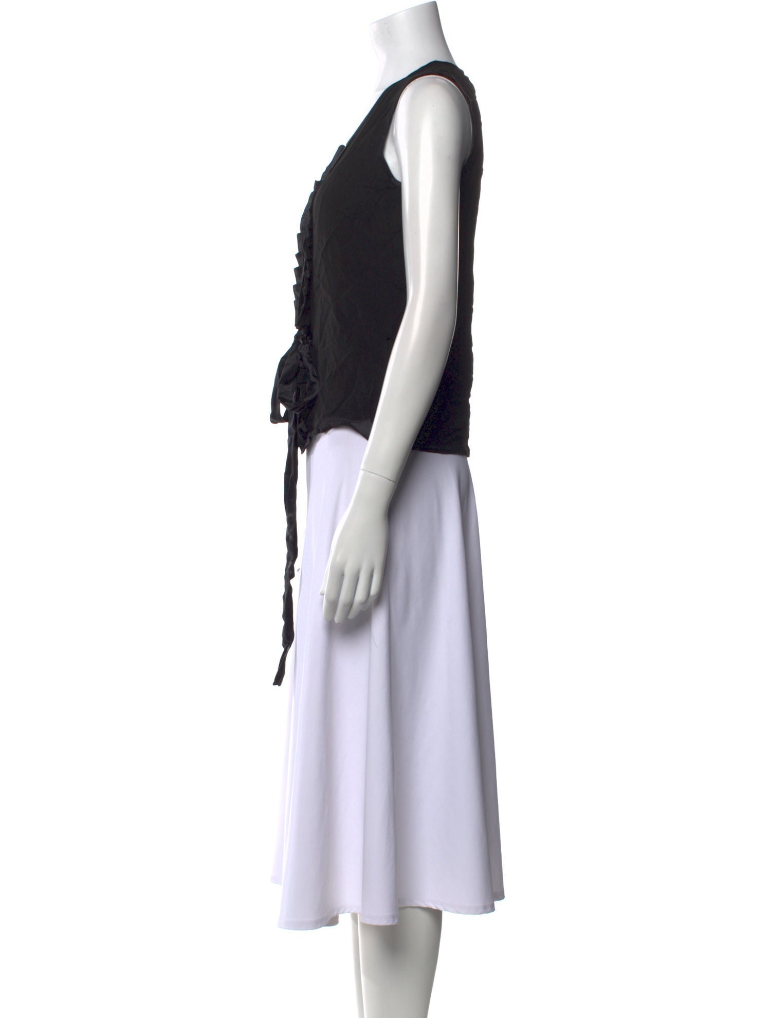 Etro Silk Scoop Neck Top