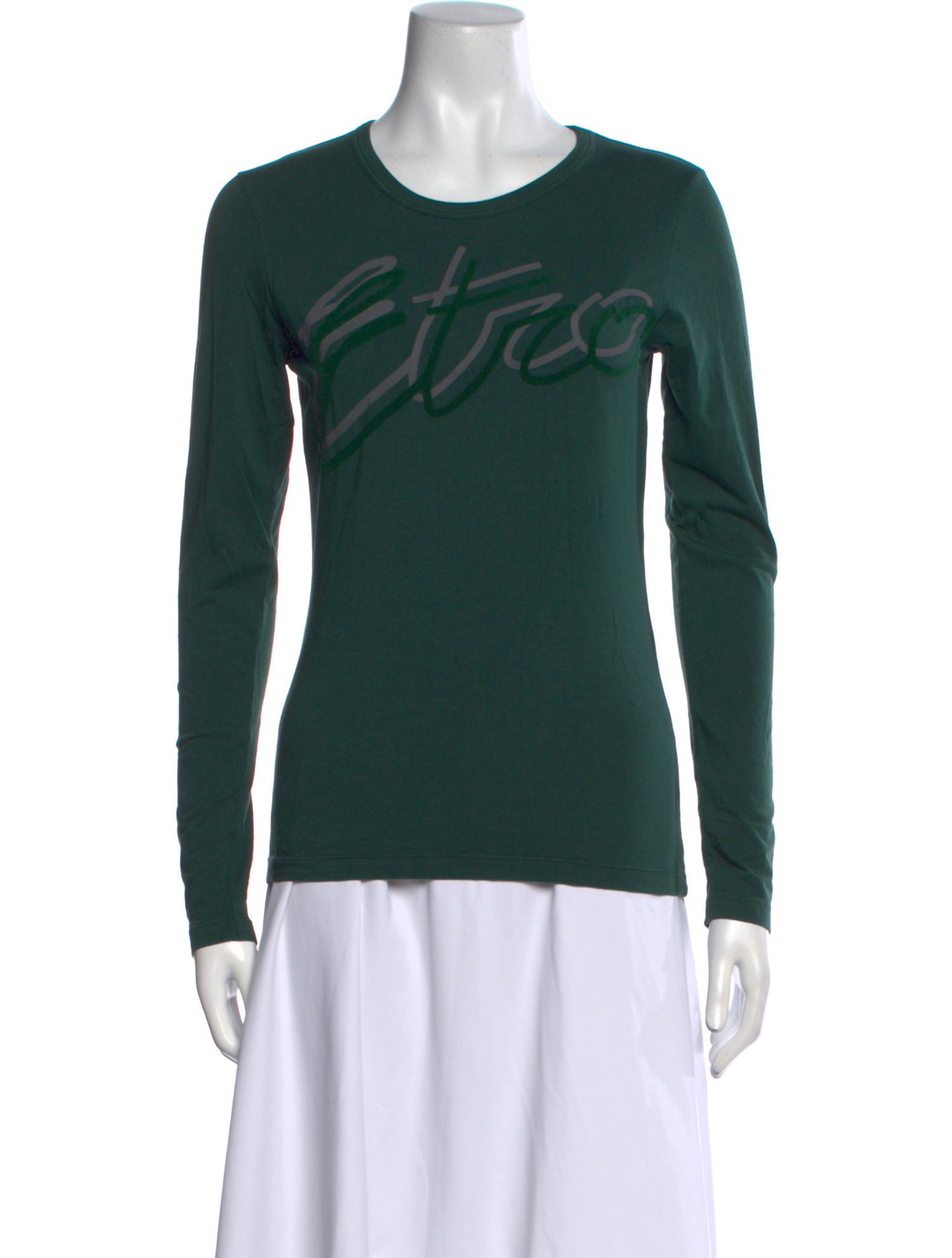 Etro Graphic Print Crew Neck T-Shirt w/ Tags