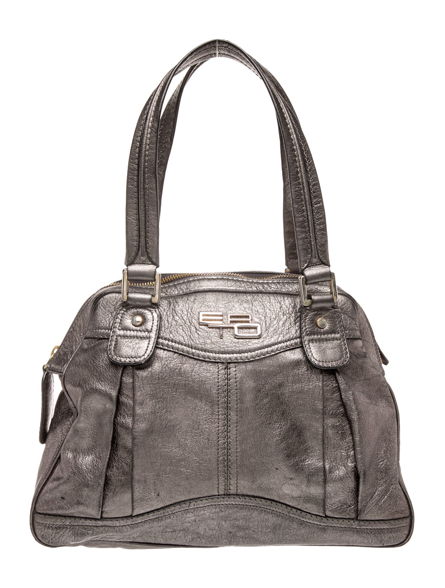 Etro Leather Top Handle Bag