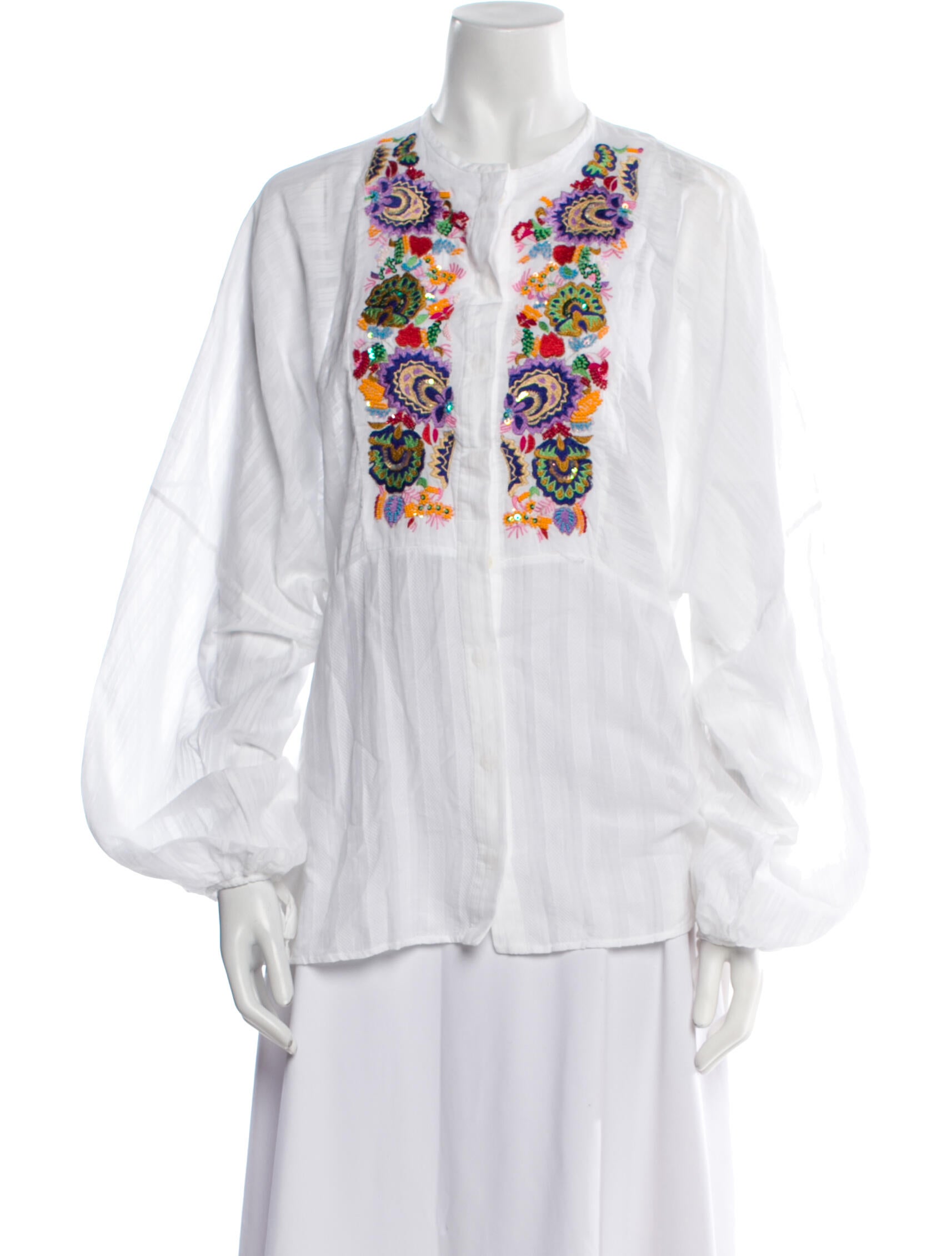 Etro V-Neck Long Sleeve Tunic