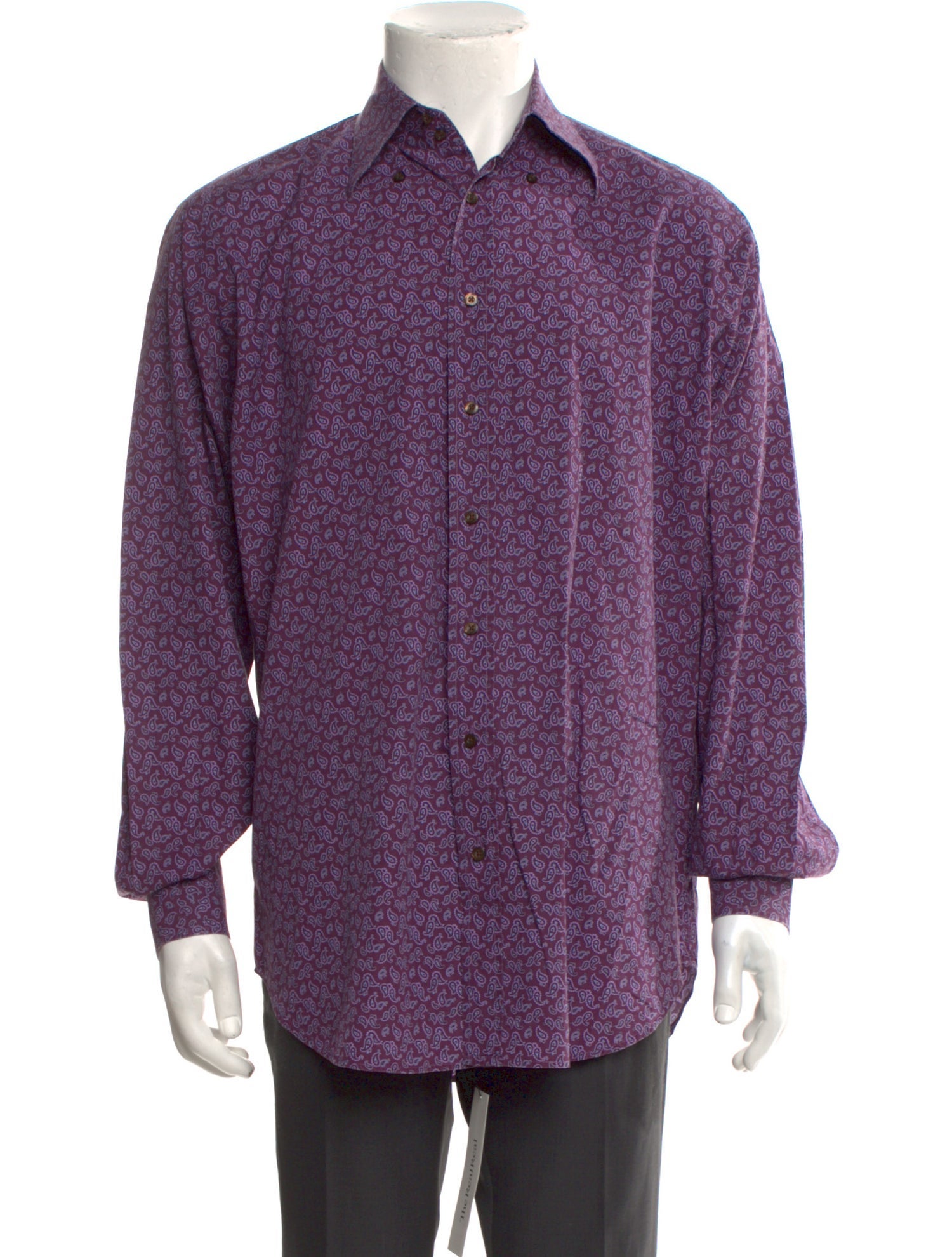 Etro Printed Long Sleeve Shirt