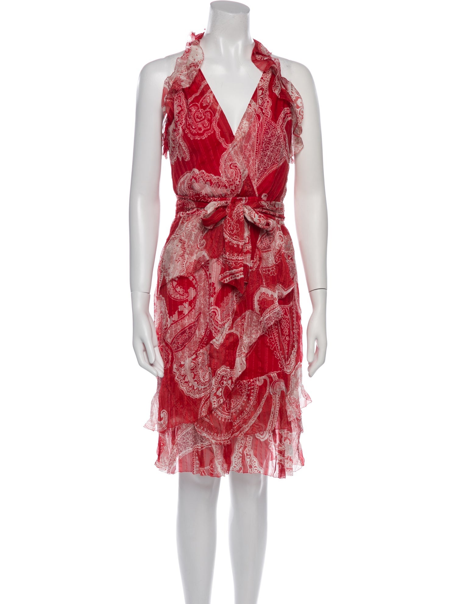 Etro Silk Knee-Length Dress
