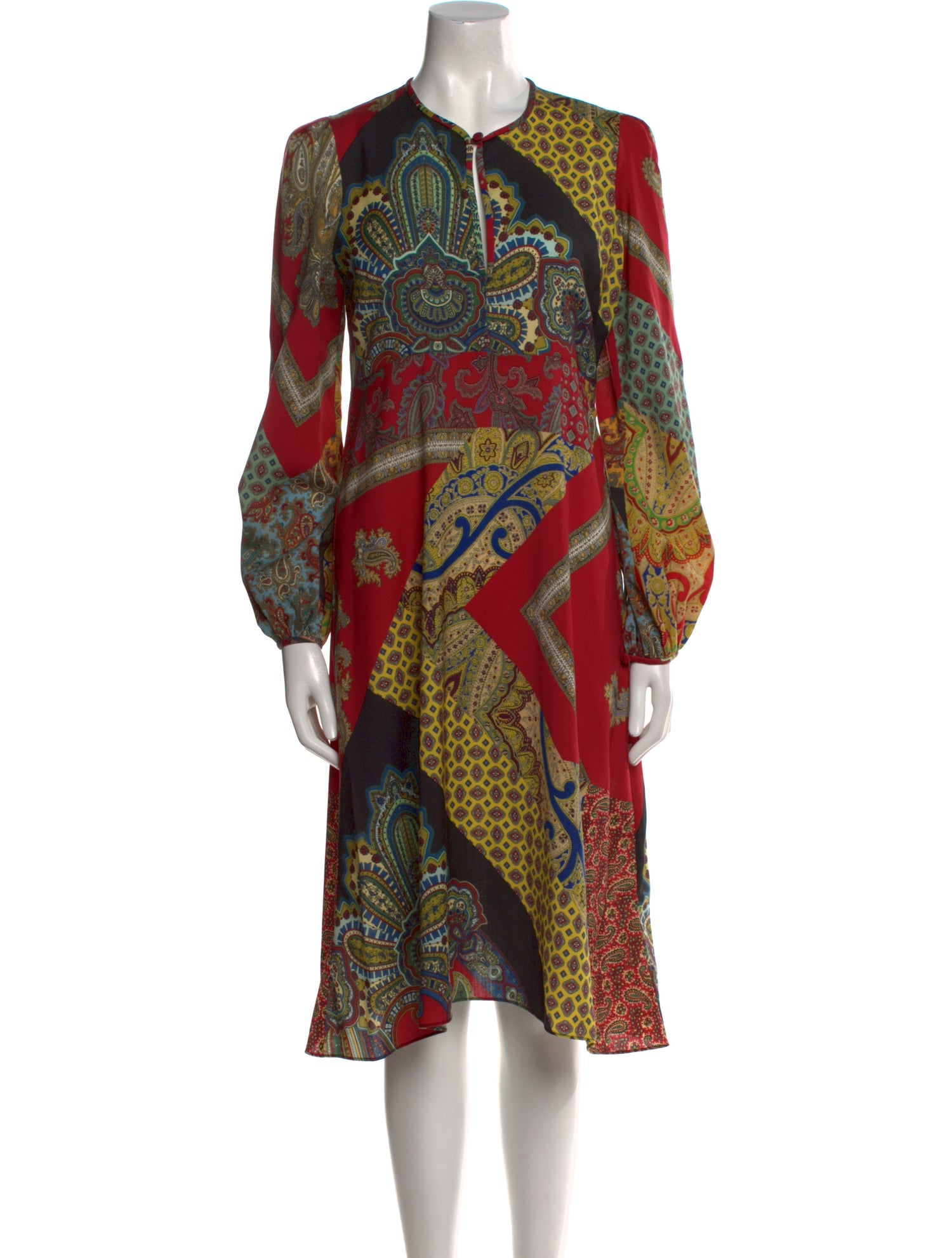 Etro Wool Midi Length Dress