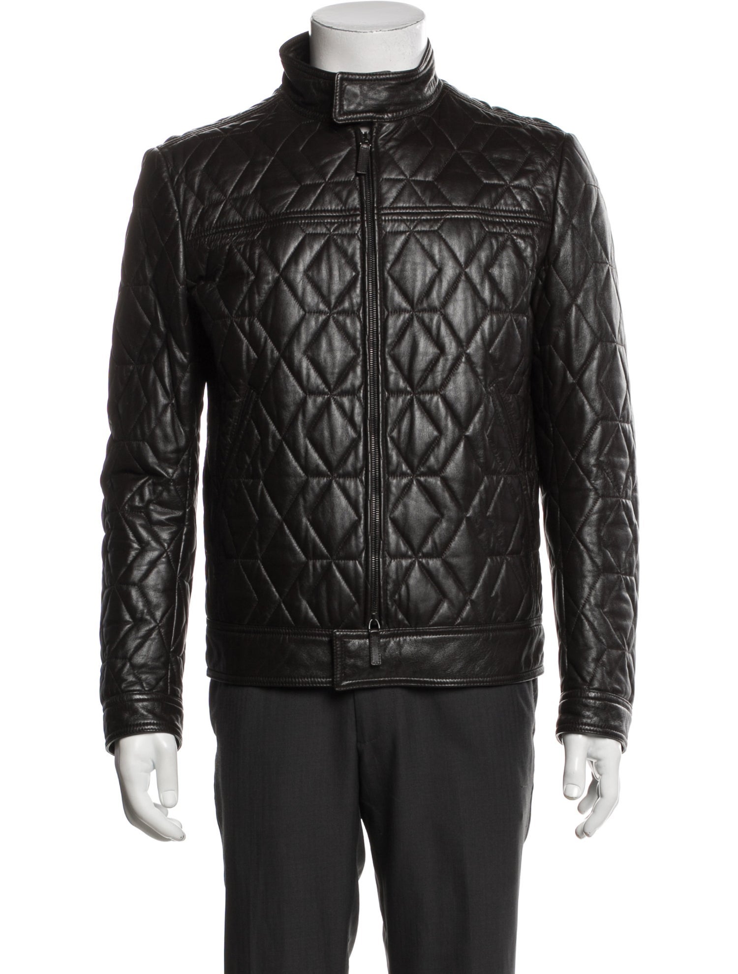 Etro Lambskin Moto Jacket