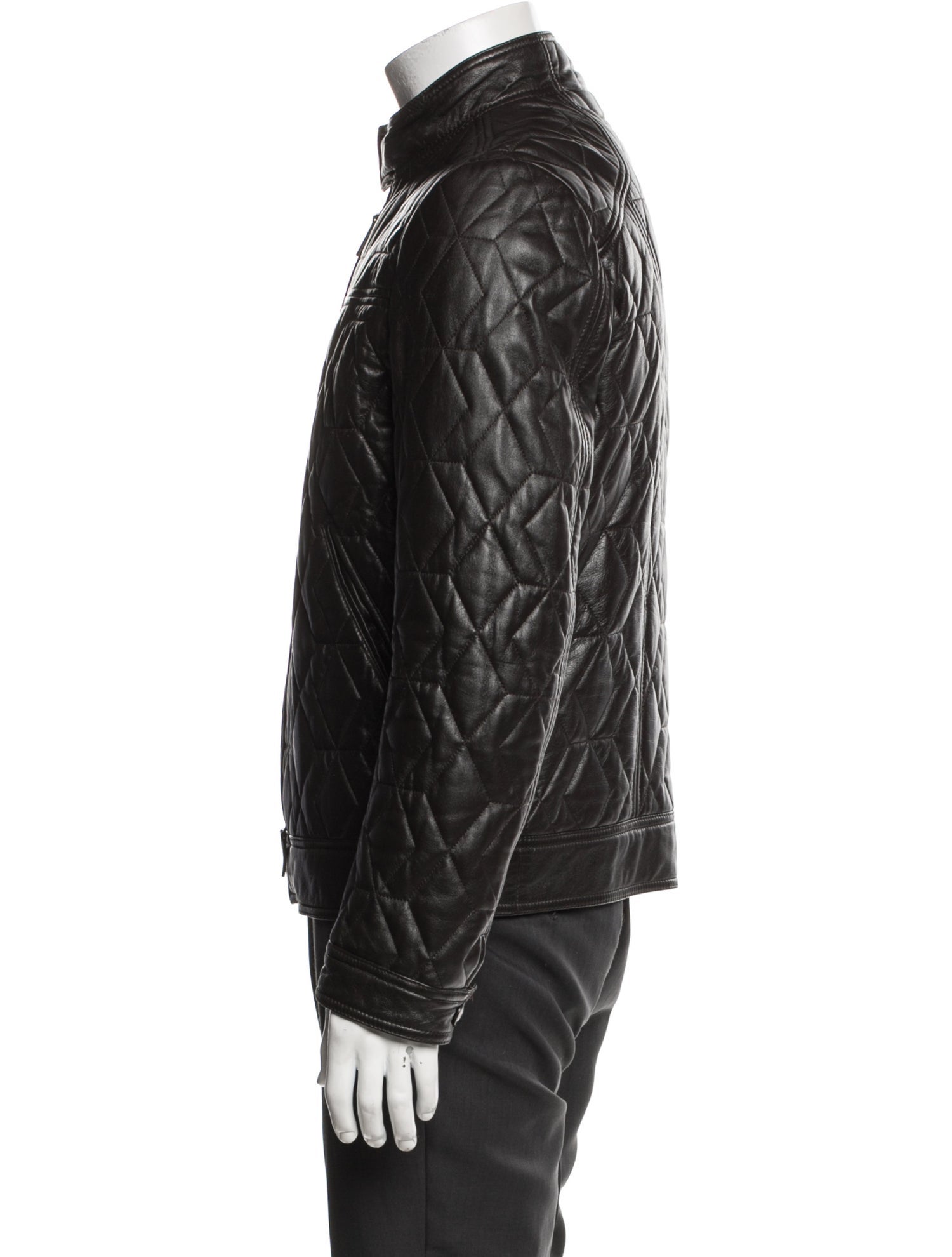 Etro Lambskin Moto Jacket