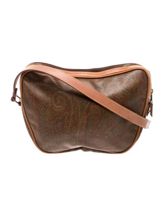 Etro Leather Crossbody Bag